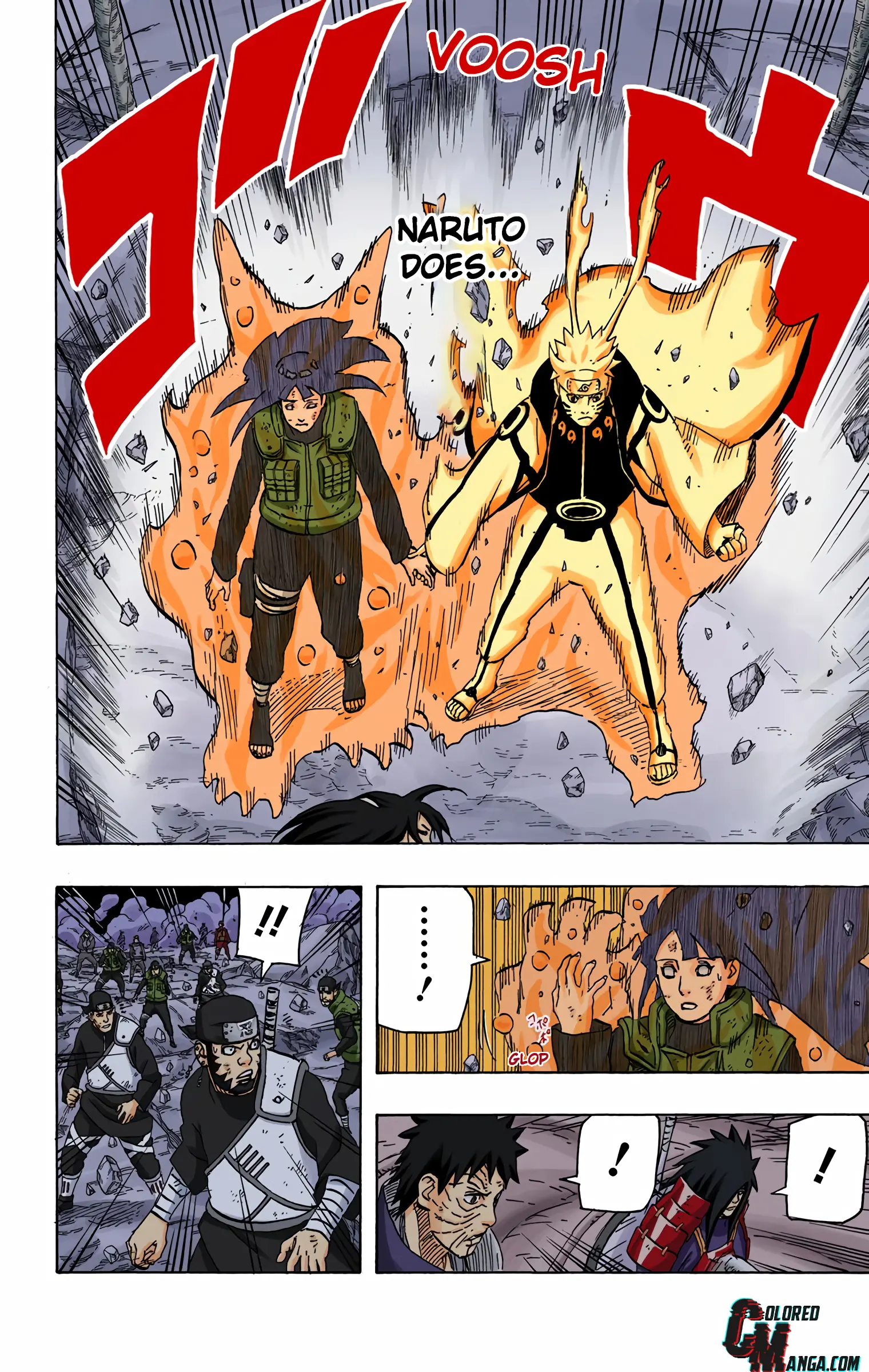Naruto Colored Manga Online, chapter 616, page 5