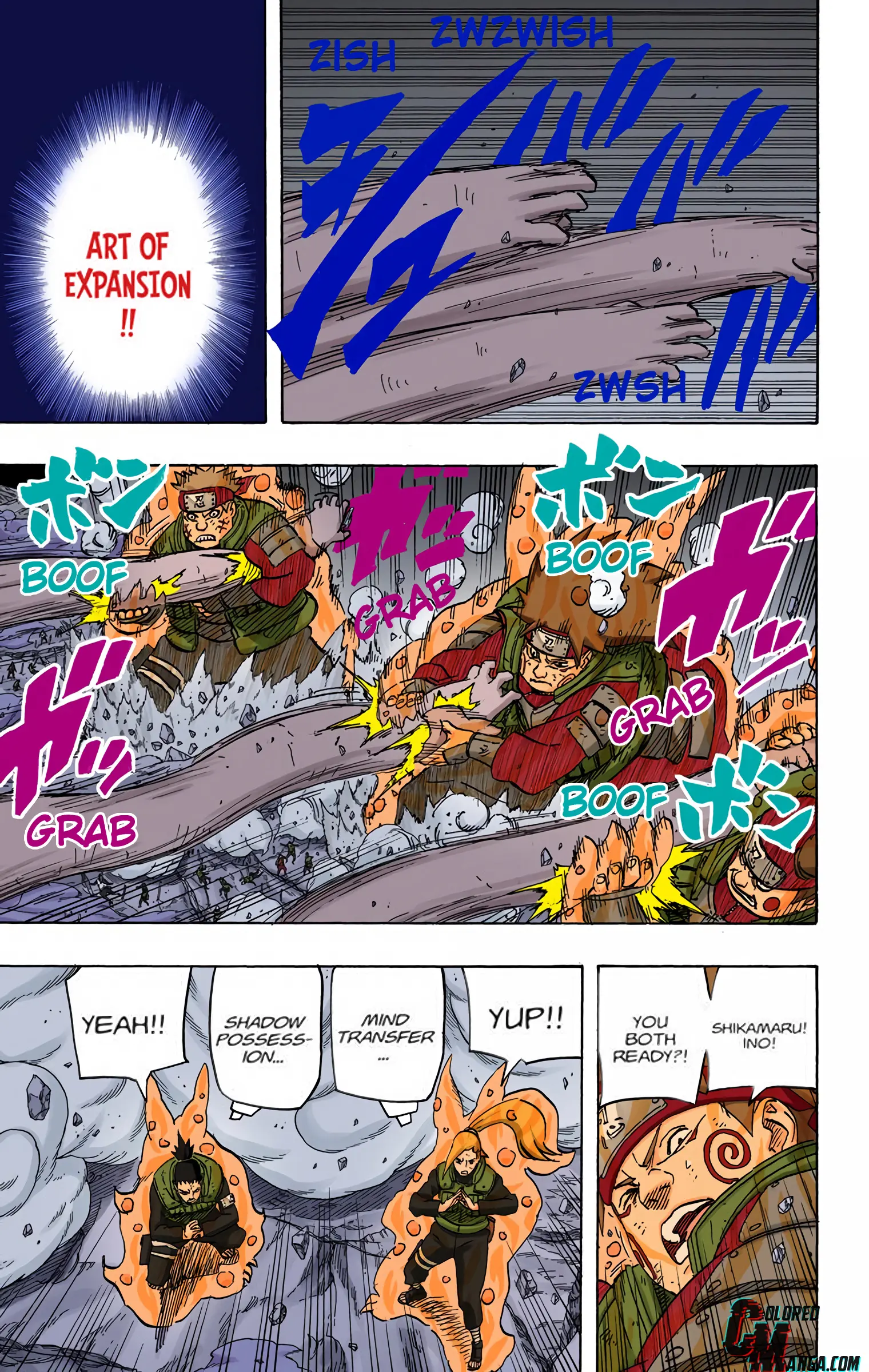 Naruto Colored Manga Online, chapter 616, page 10