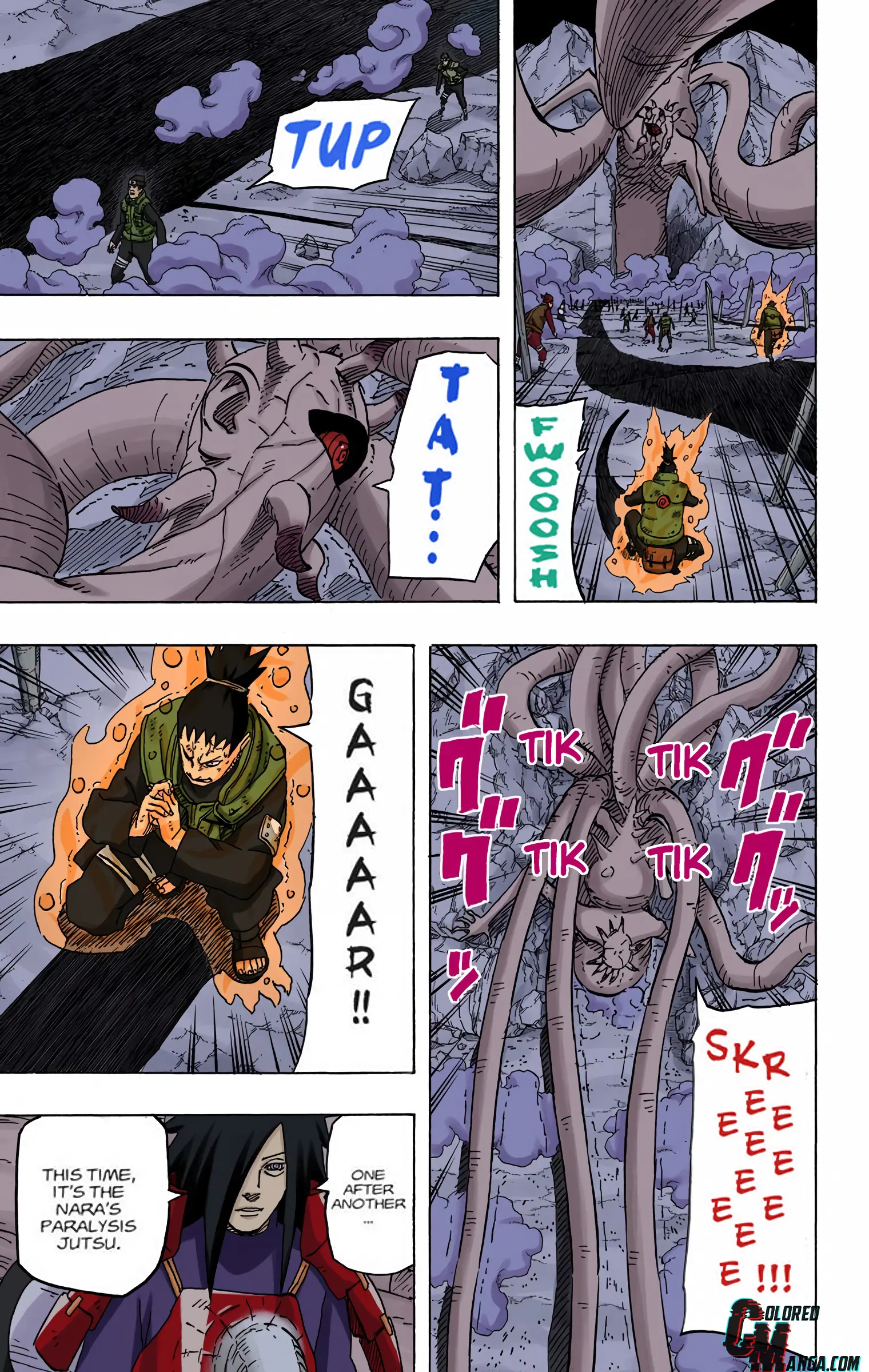 Naruto Colored Manga Online, chapter 616, page 16