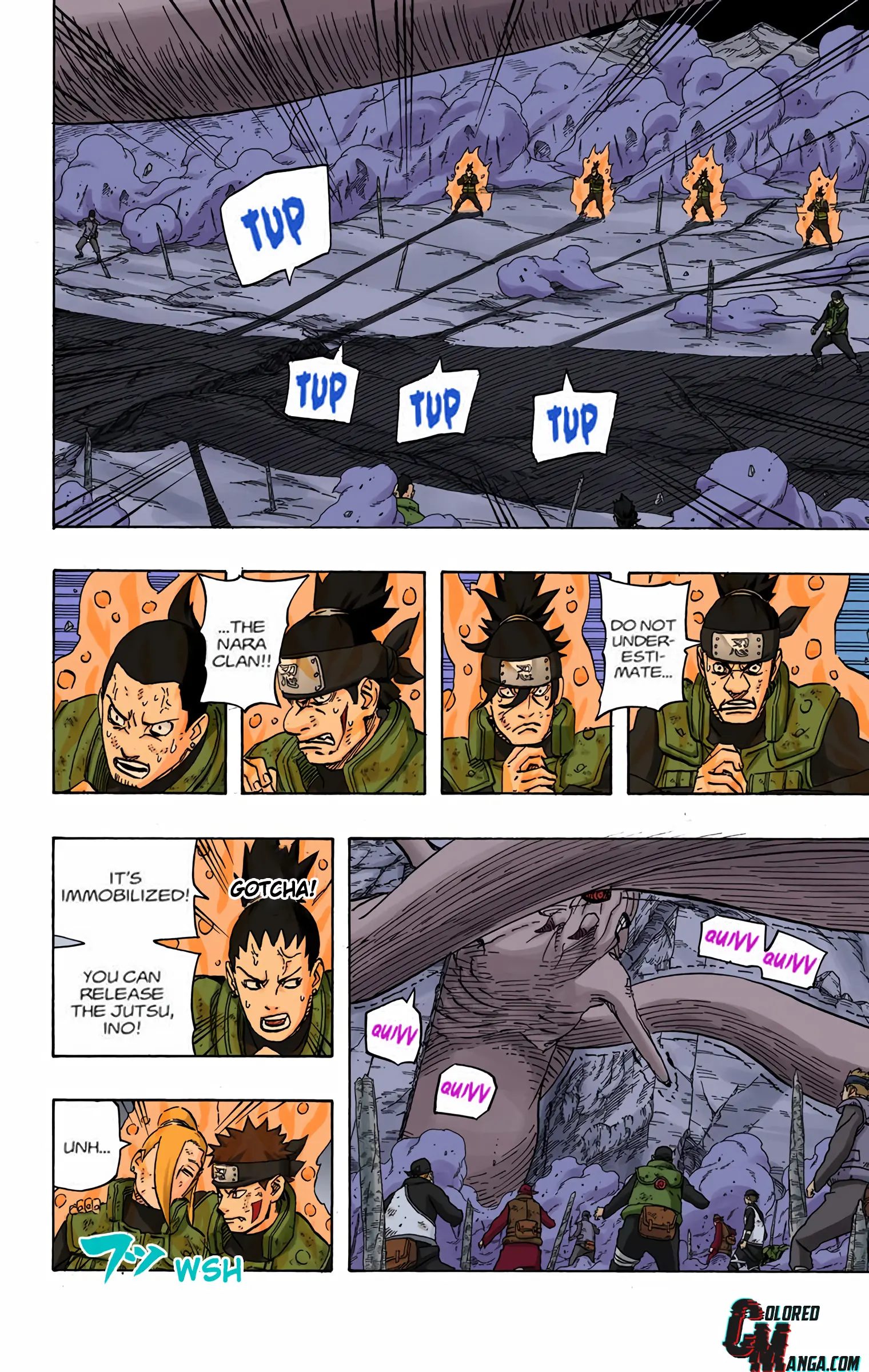Naruto Colored Manga Online, chapter 616, page 17