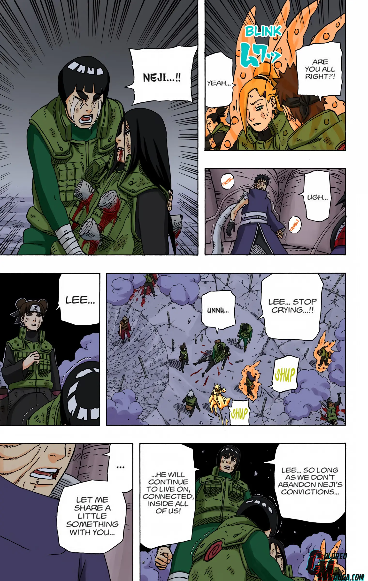 Naruto Colored Manga Online, chapter 616, page 18