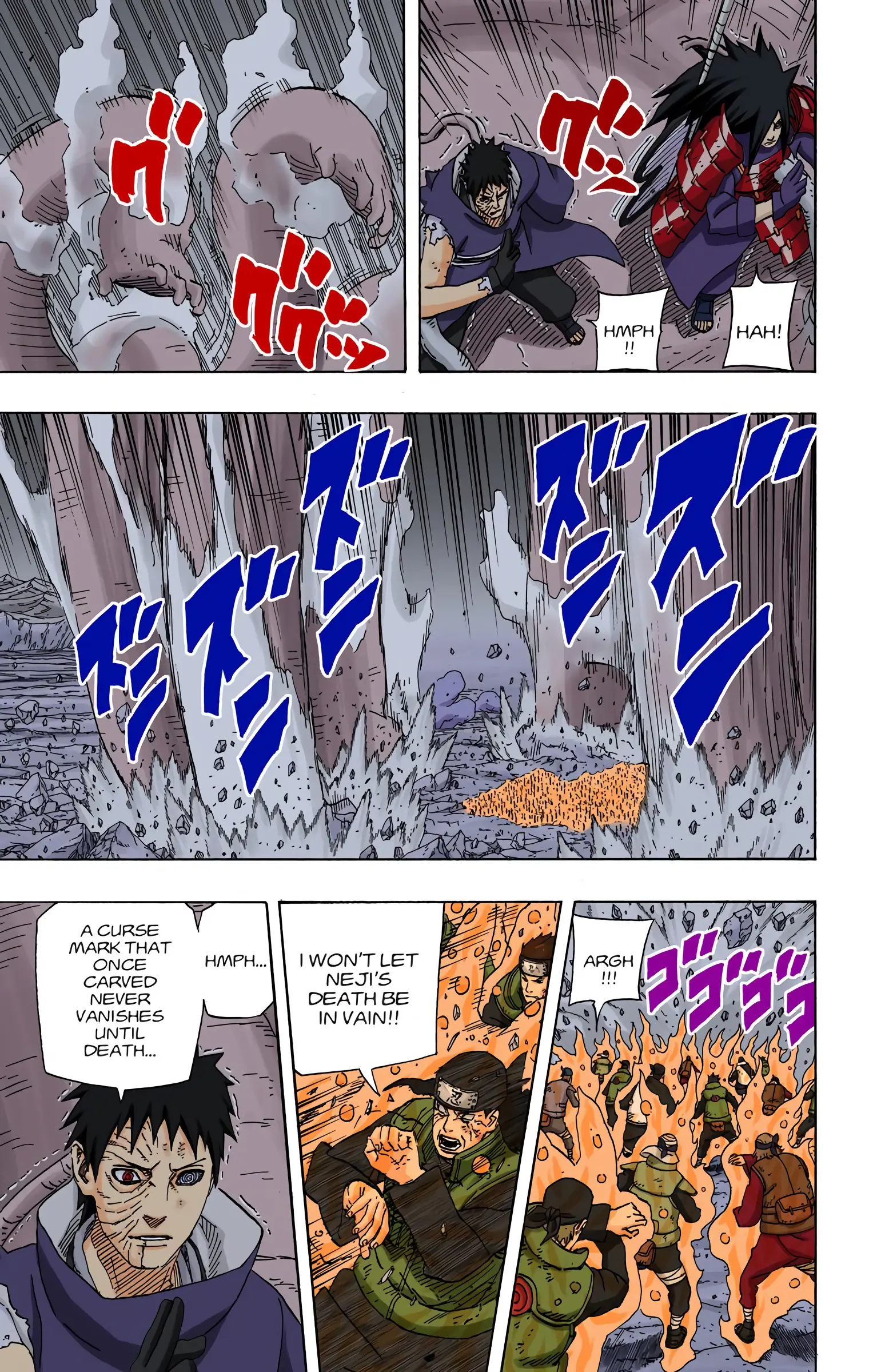 Naruto Colored Manga Online, chapter 617, page 8