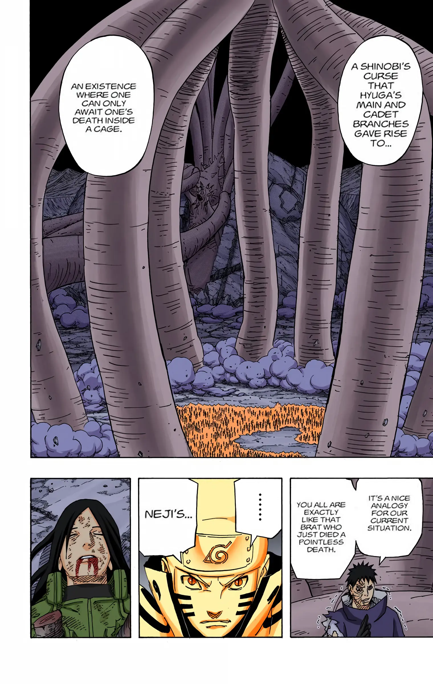 Naruto Colored Manga Online, chapter 617, page 9