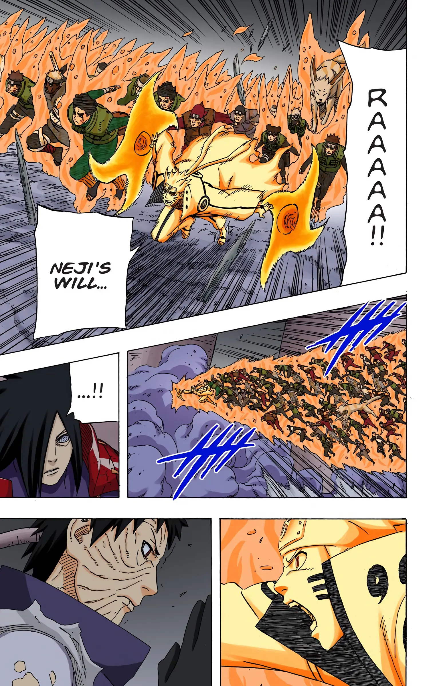 Naruto Colored Manga Online, chapter 617, page 10