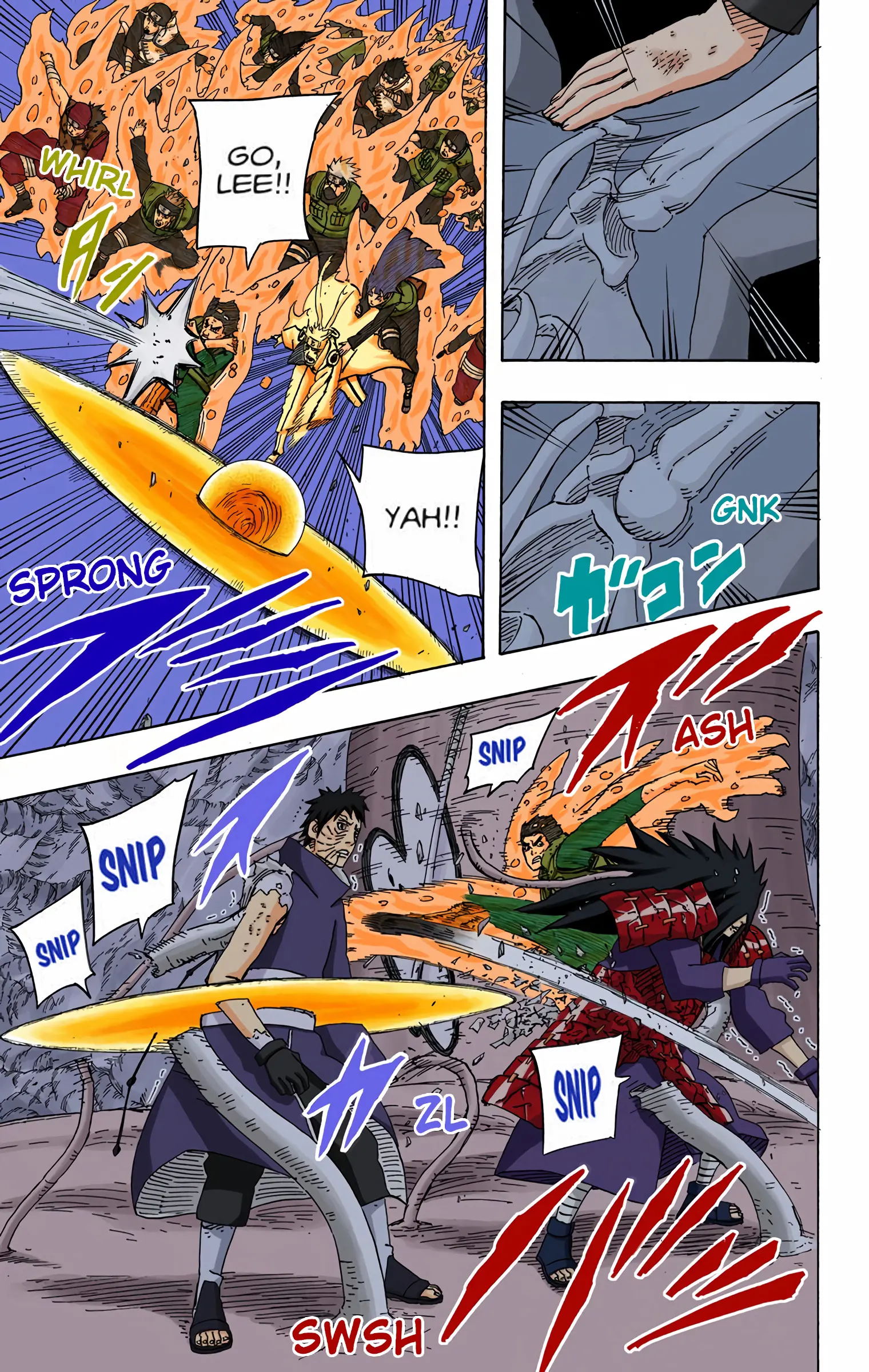 Naruto Colored Manga Online, chapter 617, page 13
