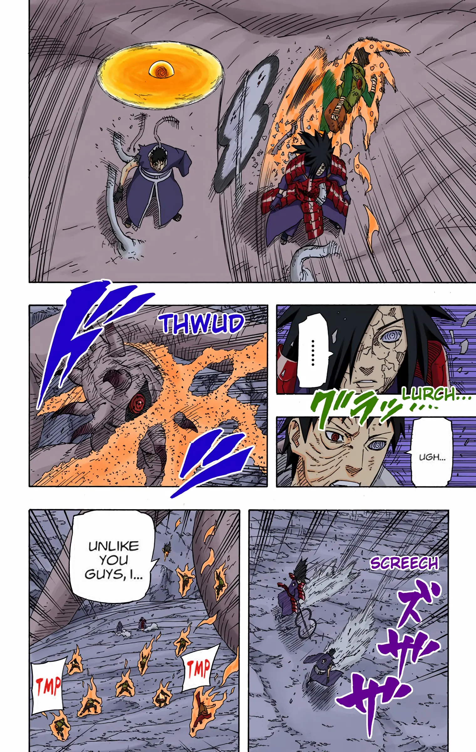 Naruto Colored Manga Online, chapter 617, page 14