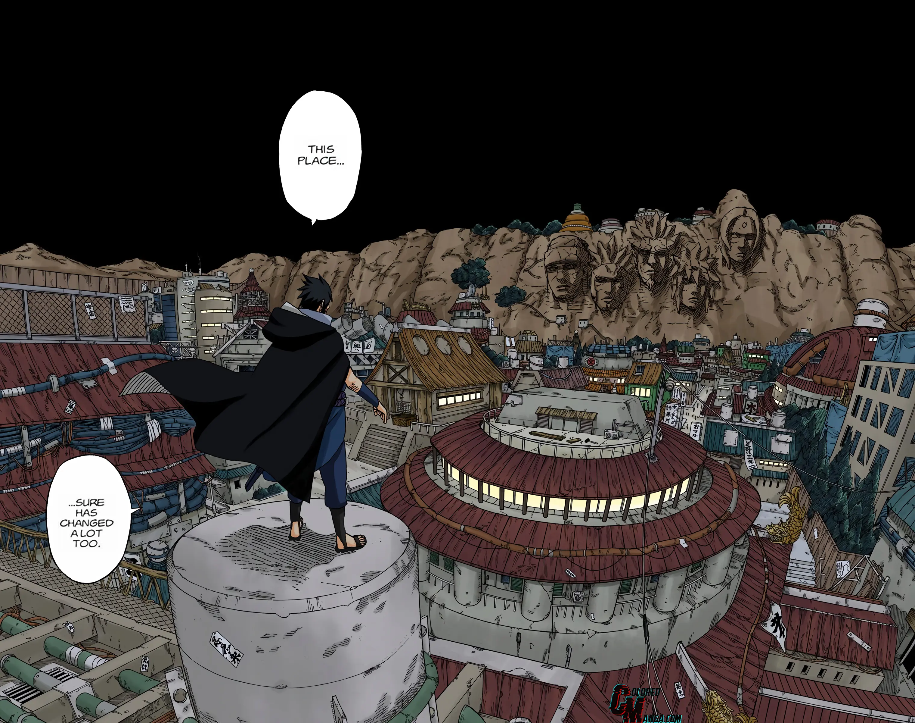 Naruto Colored Manga Online, chapter 618, page 8