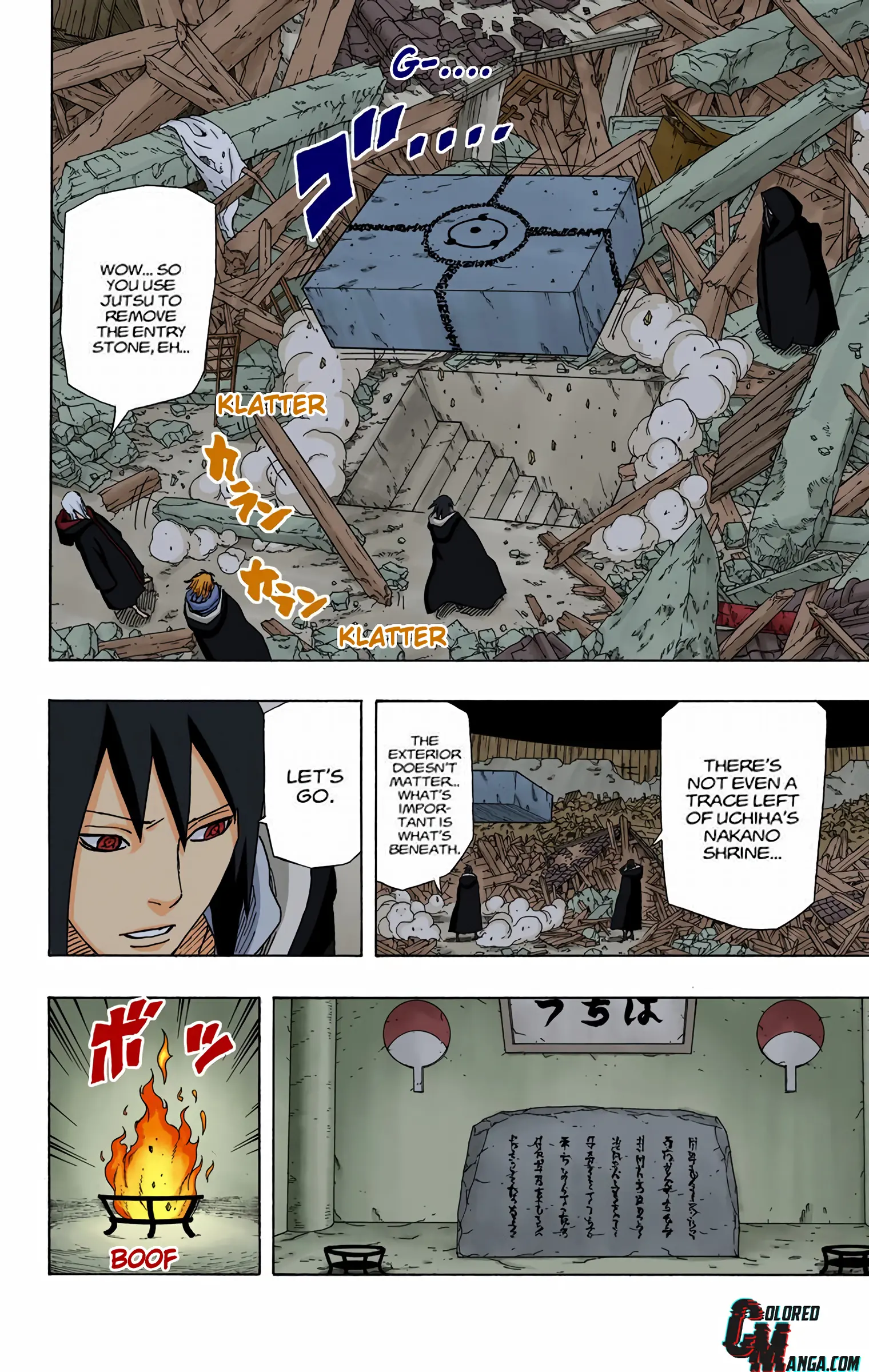 Naruto Colored Manga Online, chapter 618, page 11