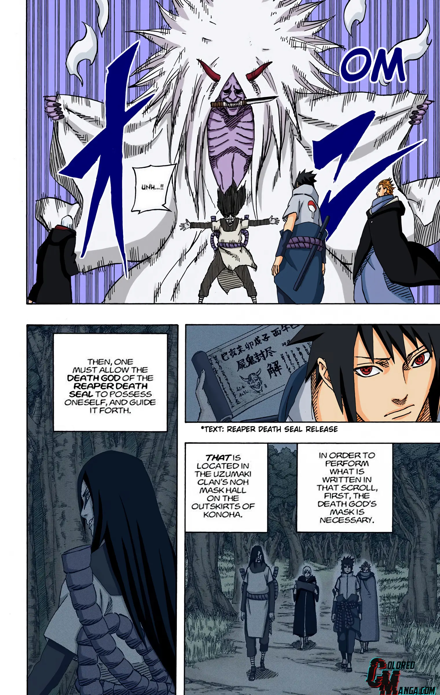 Naruto Colored Manga Online, chapter 618, page 13