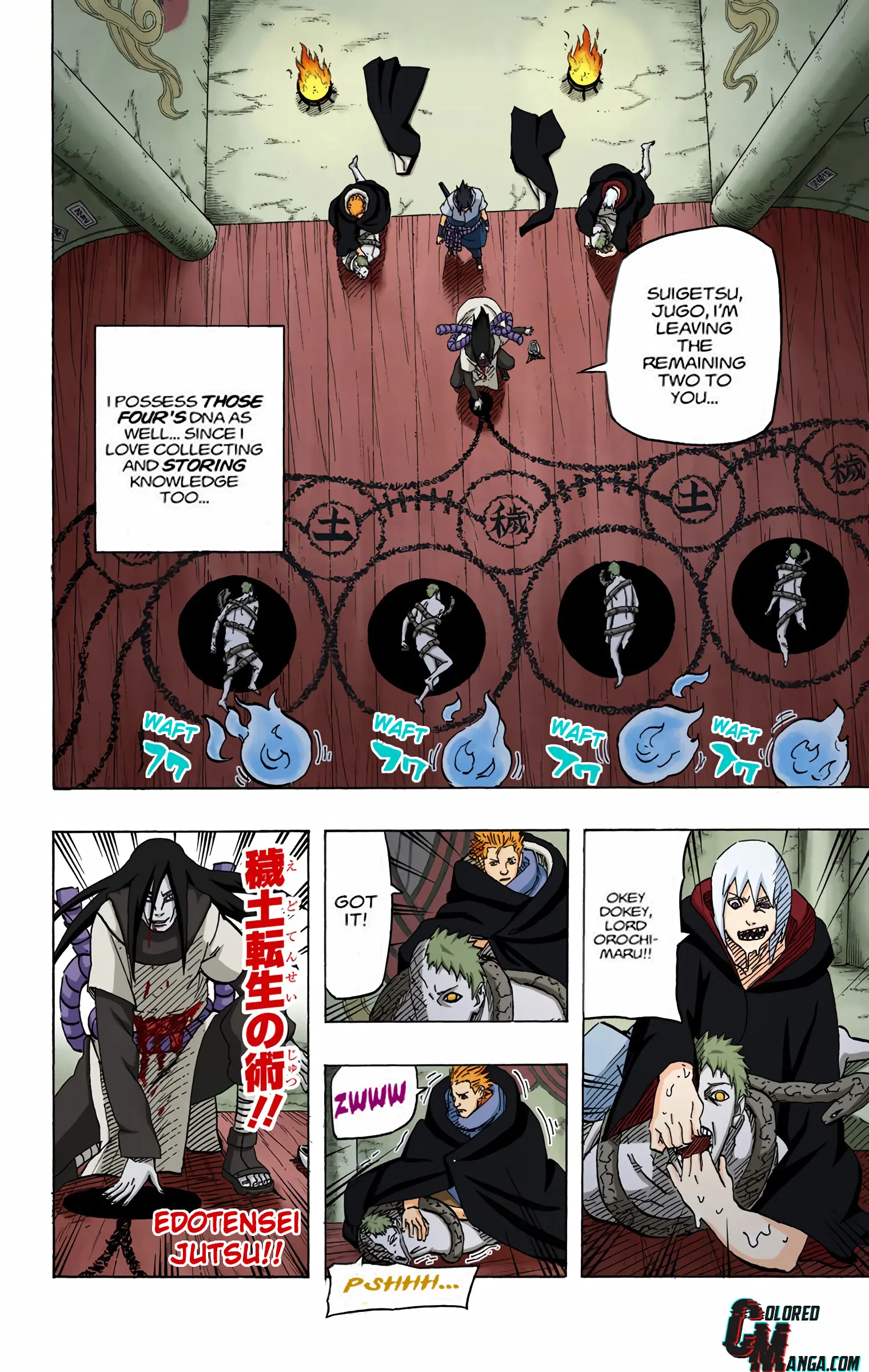 Naruto Colored Manga Online, chapter 618, page 17
