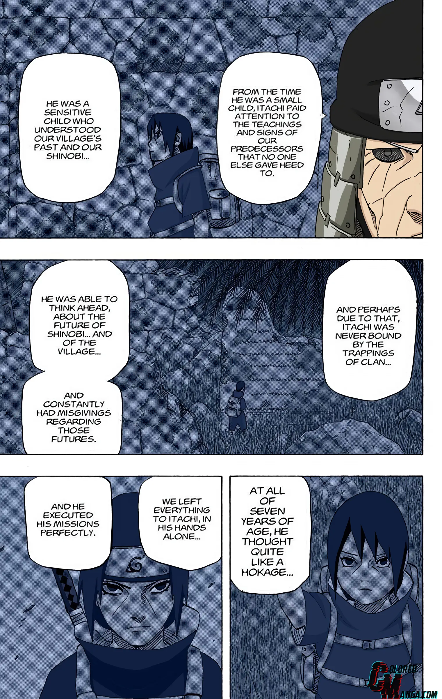 Naruto Colored Manga Online, chapter 619, page 9