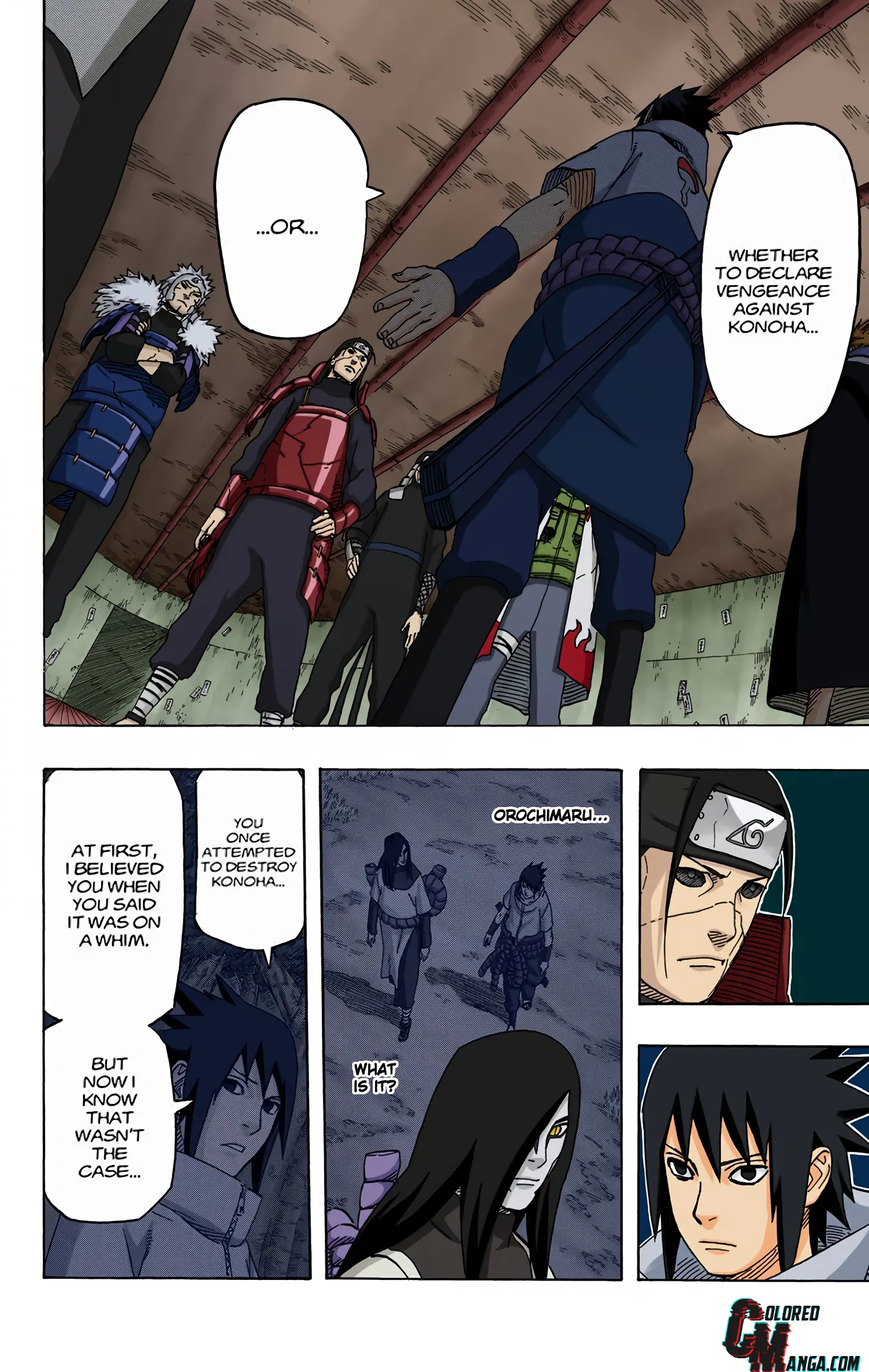 Naruto Colored Manga Online, chapter 620, page 2