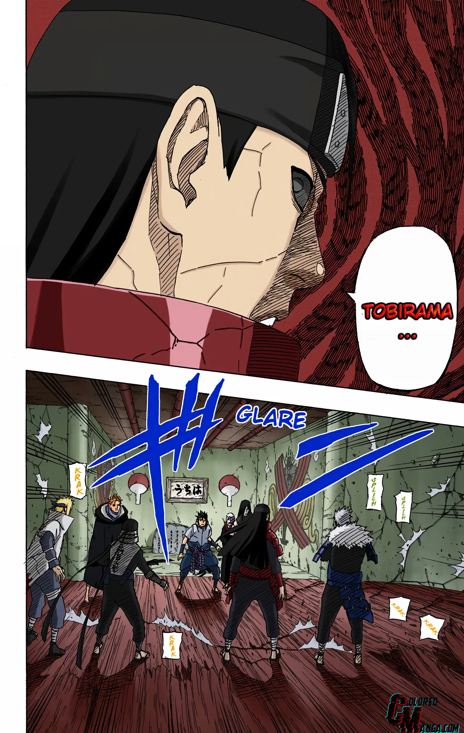 Naruto Colored Manga Online, chapter 620, page 4