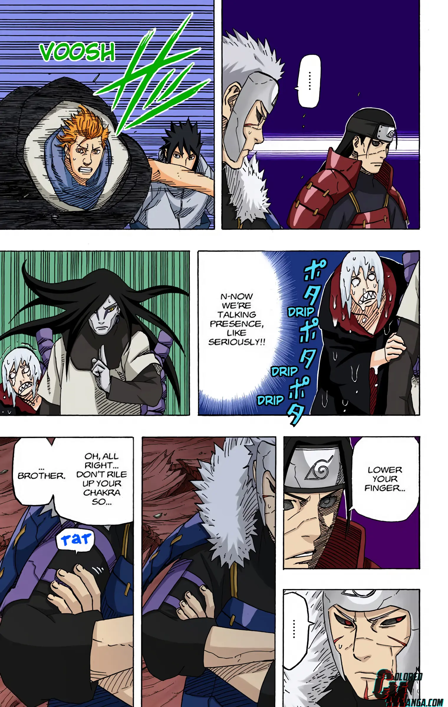 Naruto Colored Manga Online, chapter 620, page 5