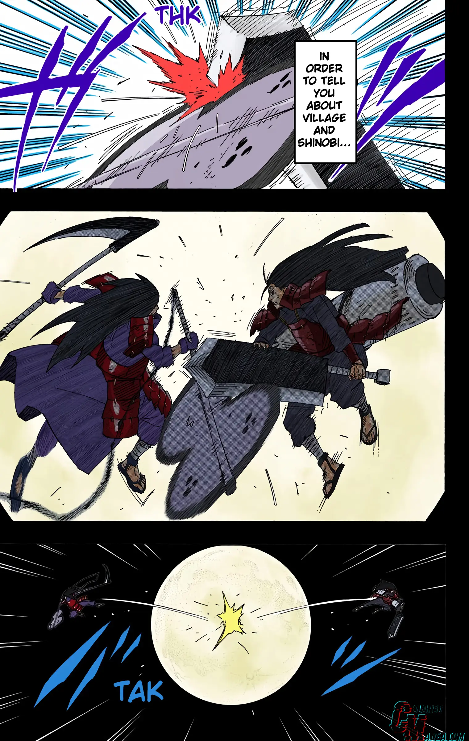 Naruto Colored Manga Online, chapter 620, page 13