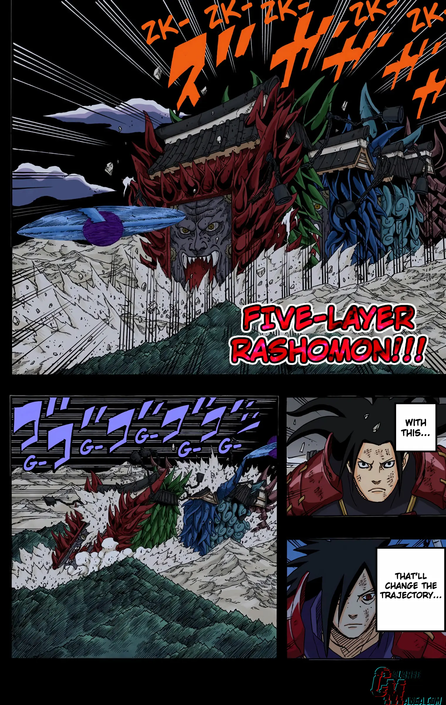 Naruto Colored Manga Online, chapter 621, page 7