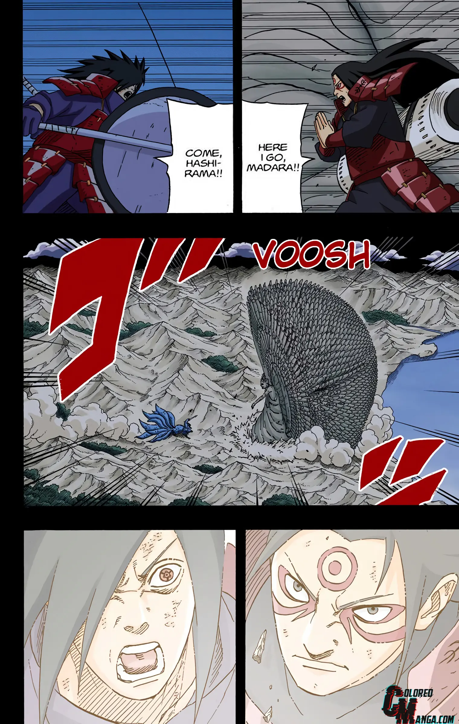 Naruto Colored Manga Online, chapter 621, page 12