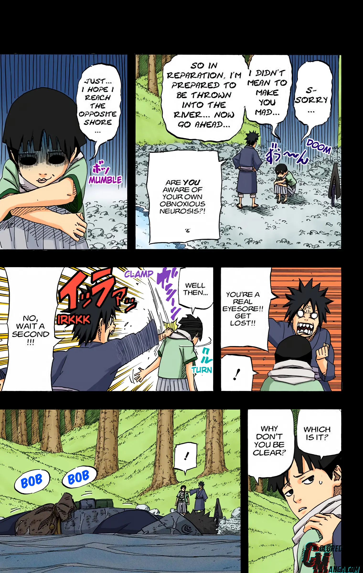Naruto Colored Manga Online, chapter 622, page 3