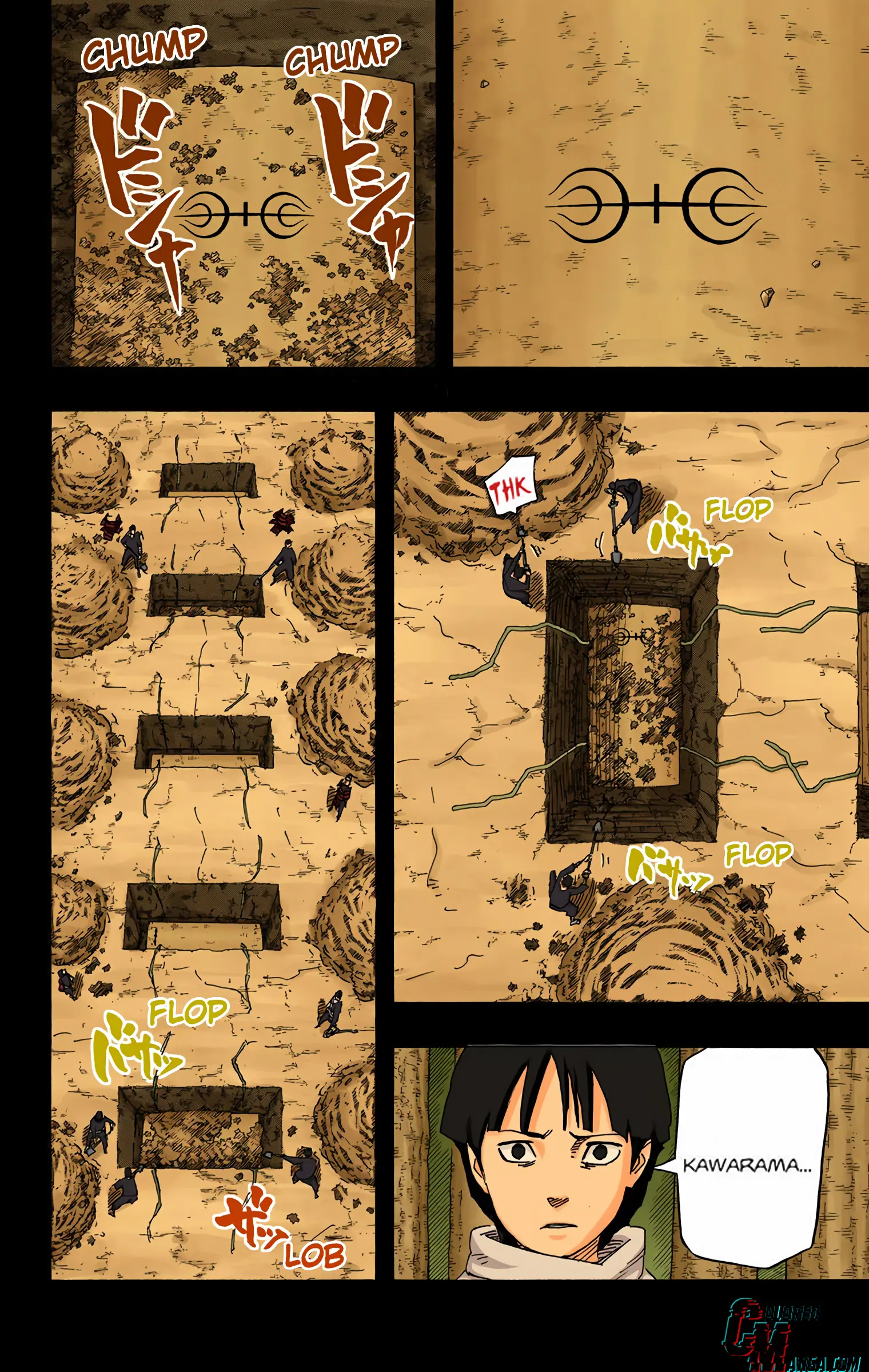 Naruto Colored Manga Online, chapter 622, page 6