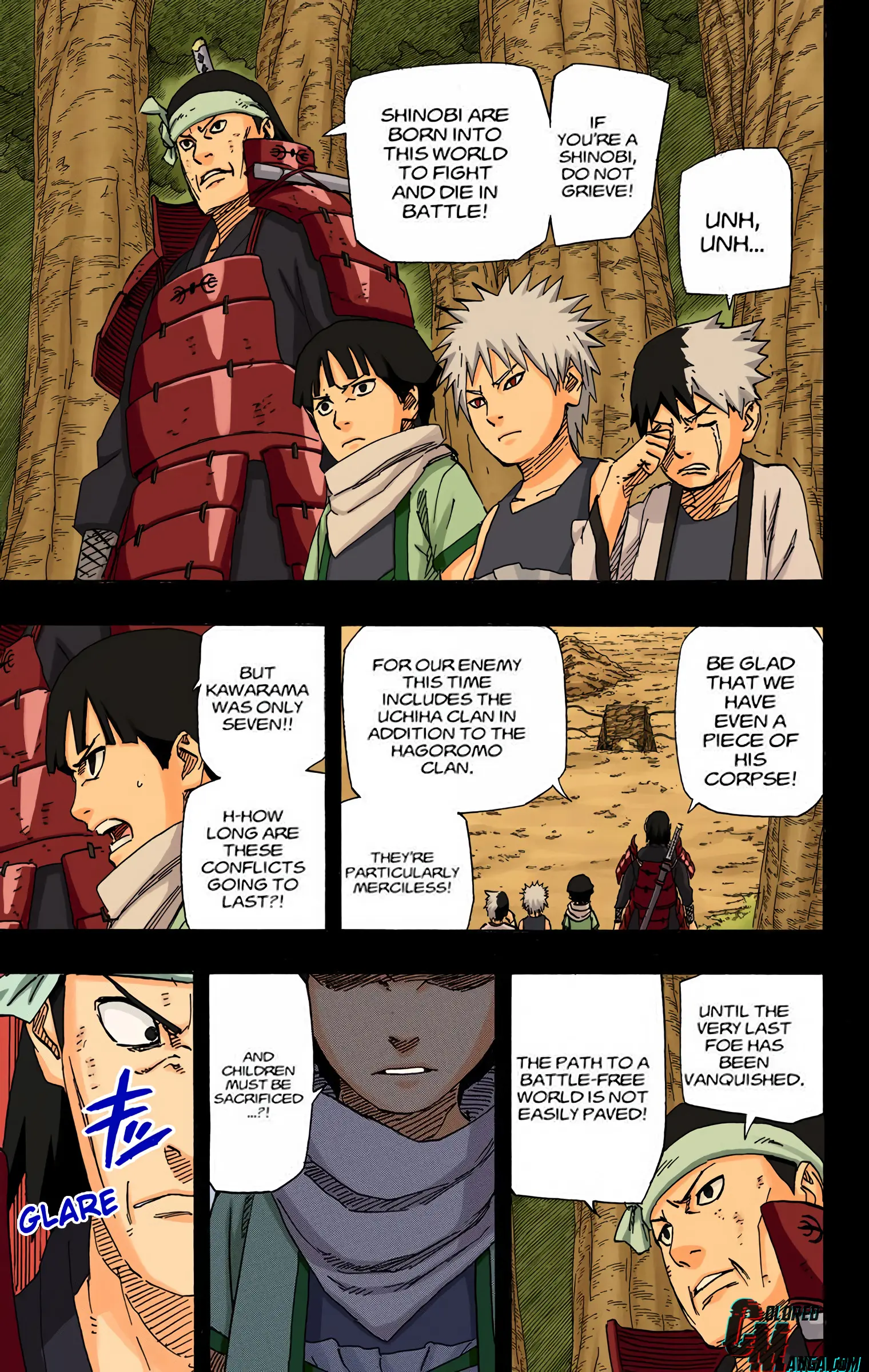 Naruto Colored Manga Online, chapter 622, page 7