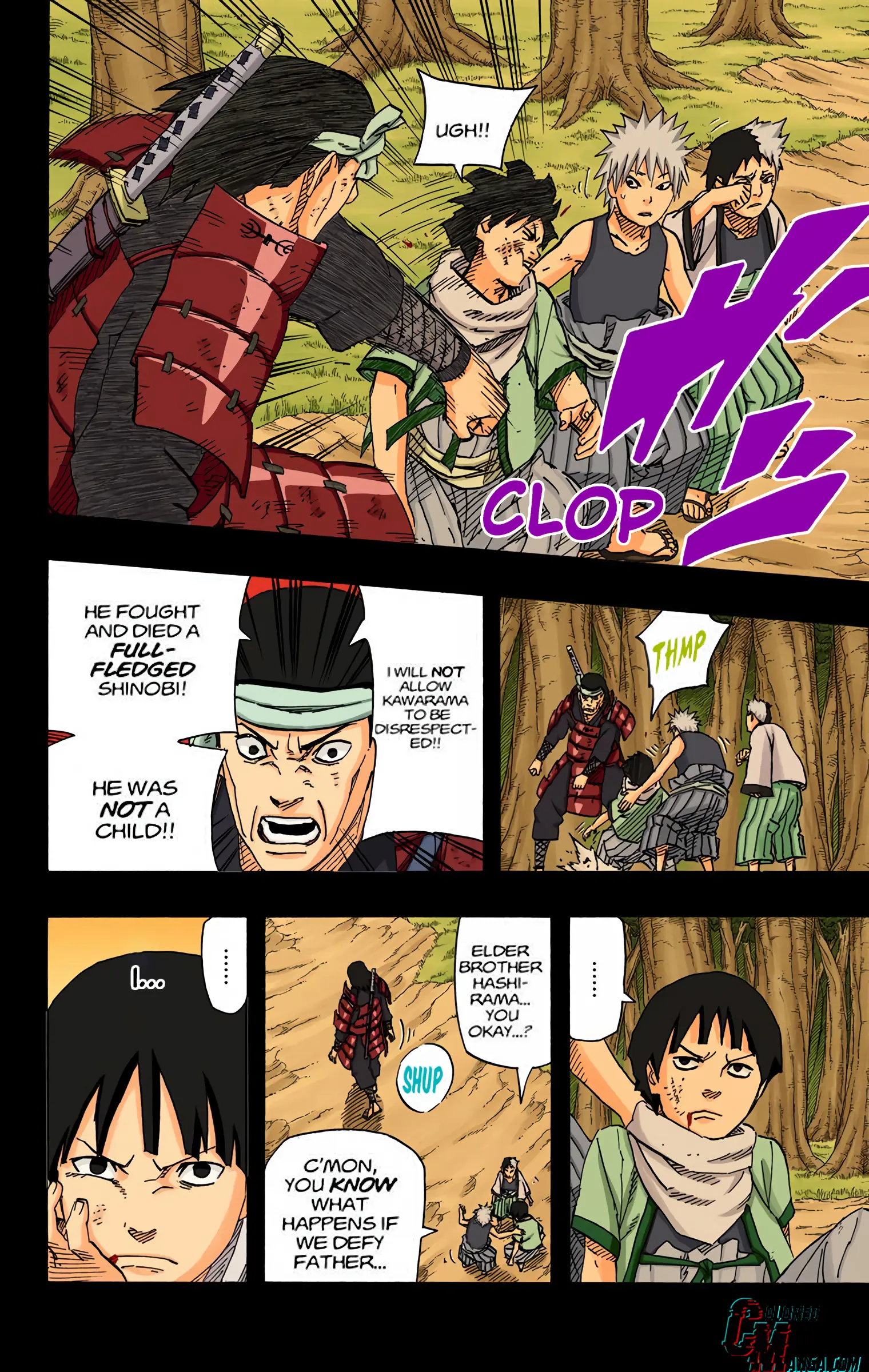 Naruto Colored Manga Online, chapter 622, page 8