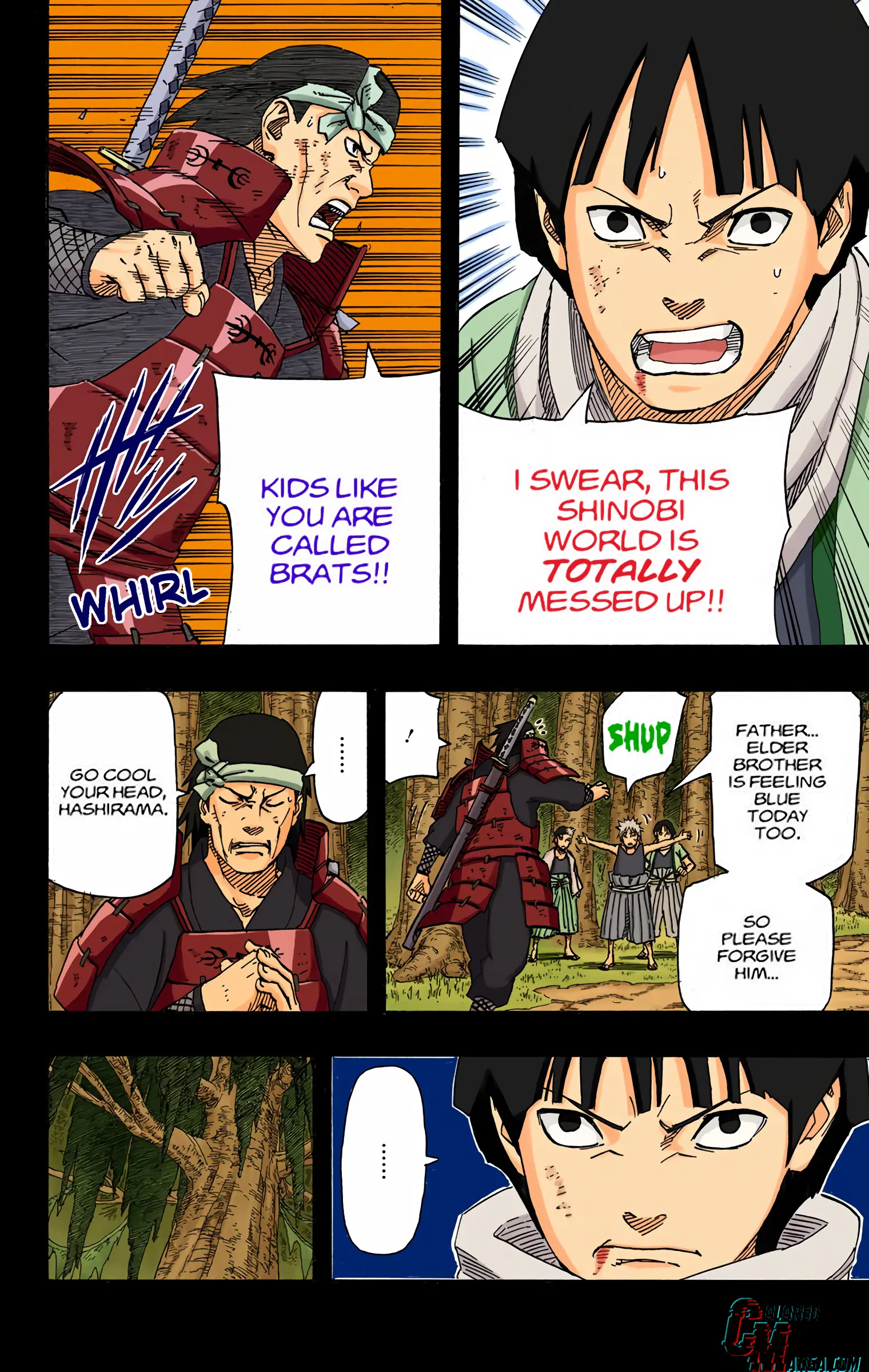 Naruto Colored Manga Online, chapter 622, page 10