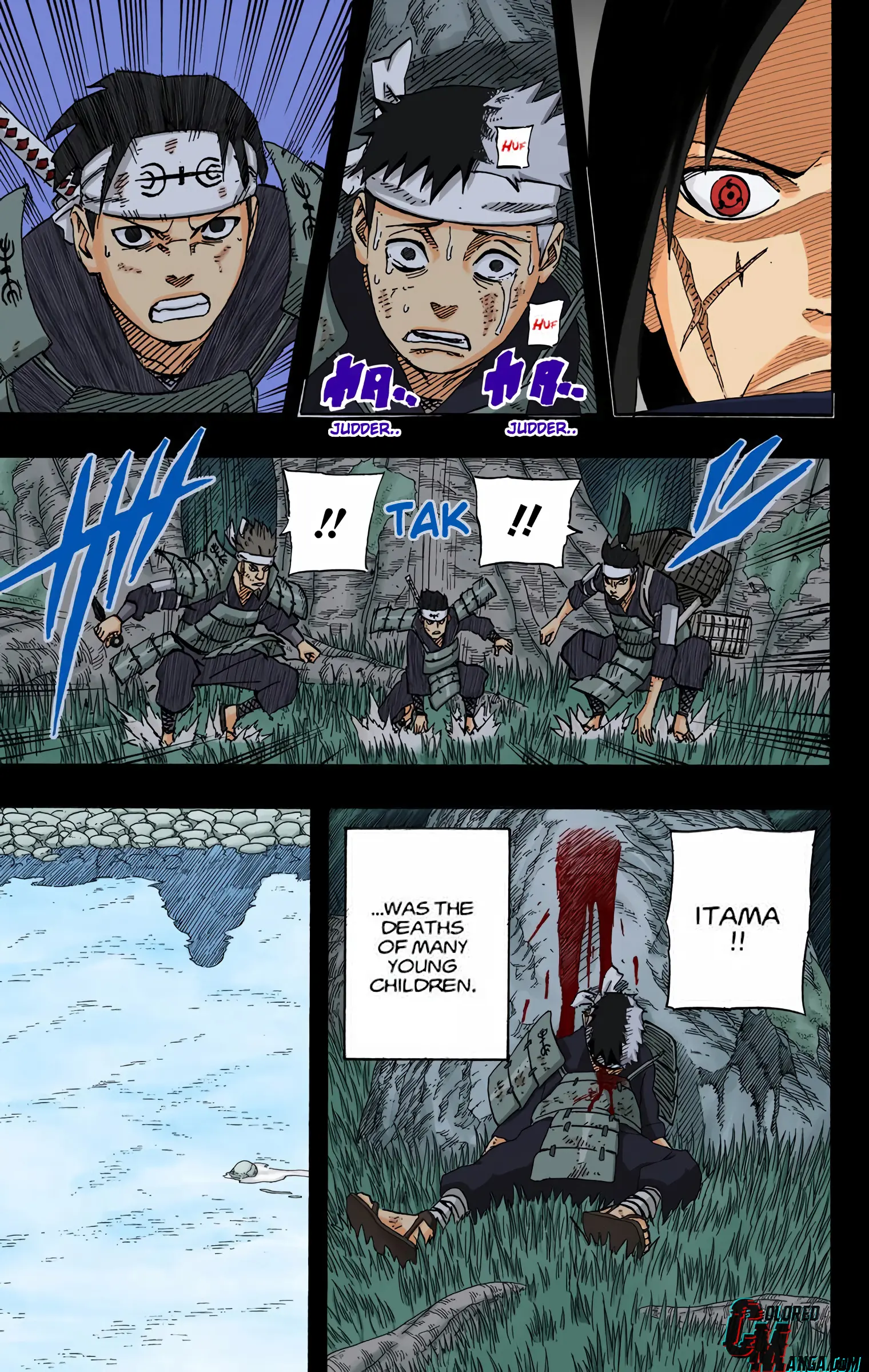 Naruto Colored Manga Online, chapter 622, page 13