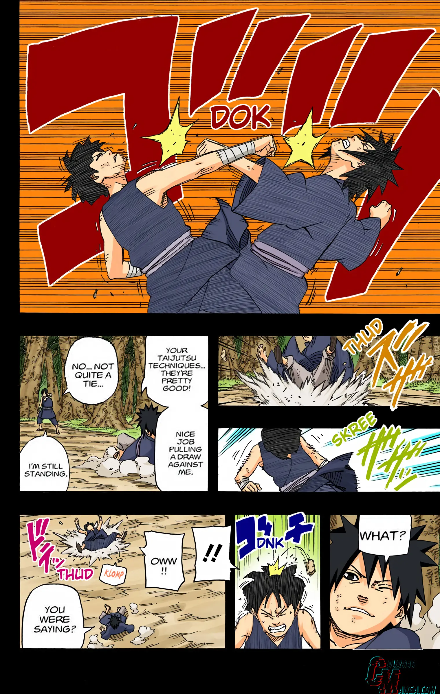 Naruto Colored Manga Online, chapter 623, page 2