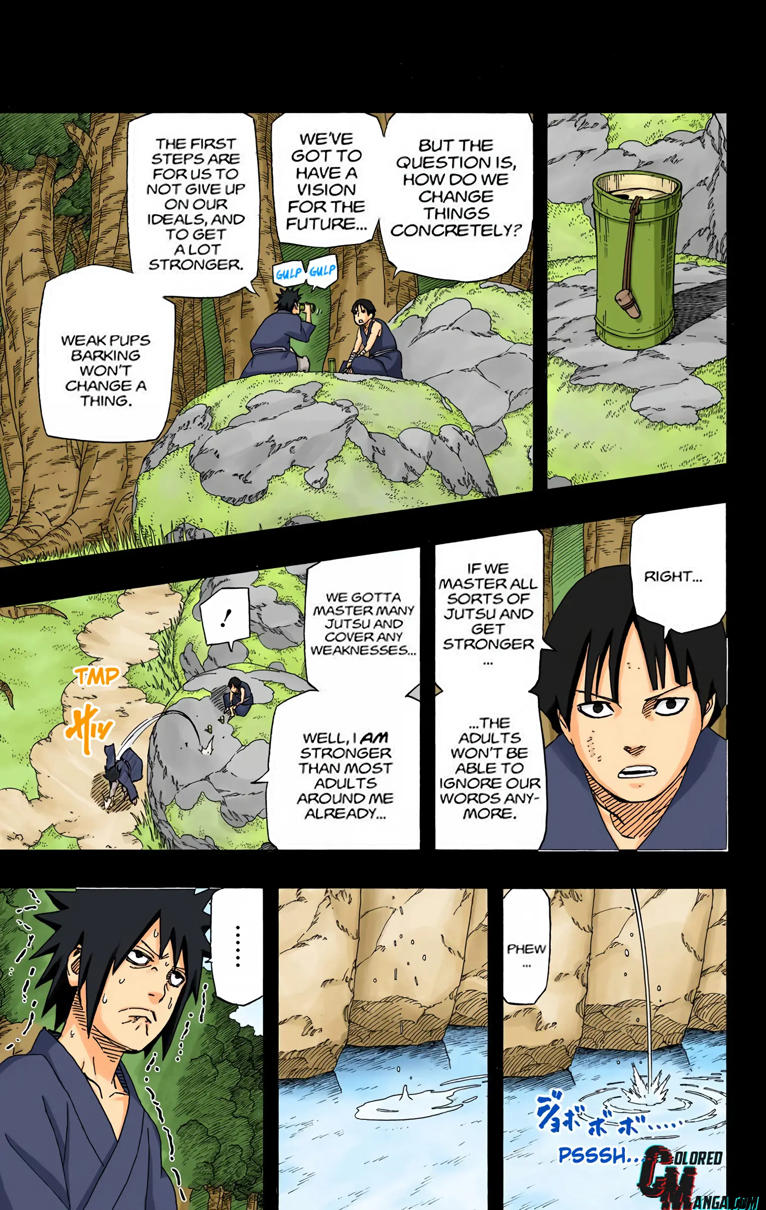 Naruto Colored Manga Online, chapter 623, page 3