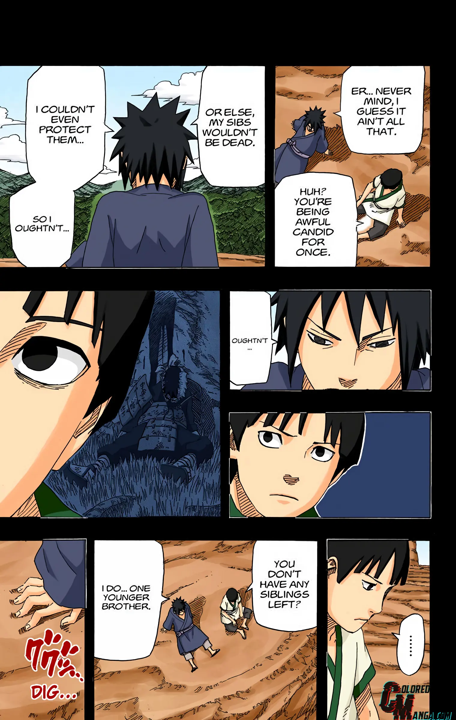 Naruto Colored Manga Online, chapter 623, page 7