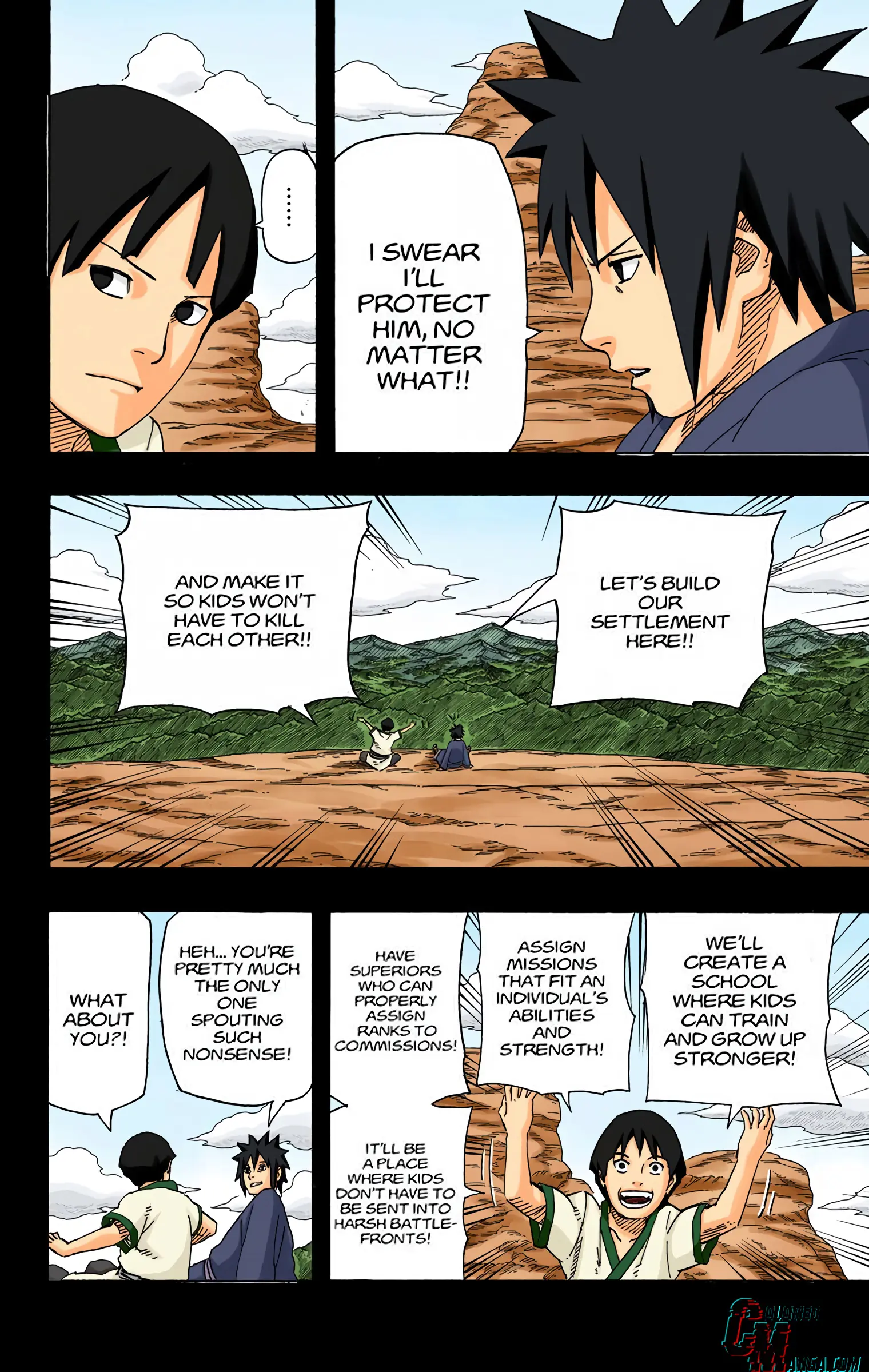 Naruto Colored Manga Online, chapter 623, page 8