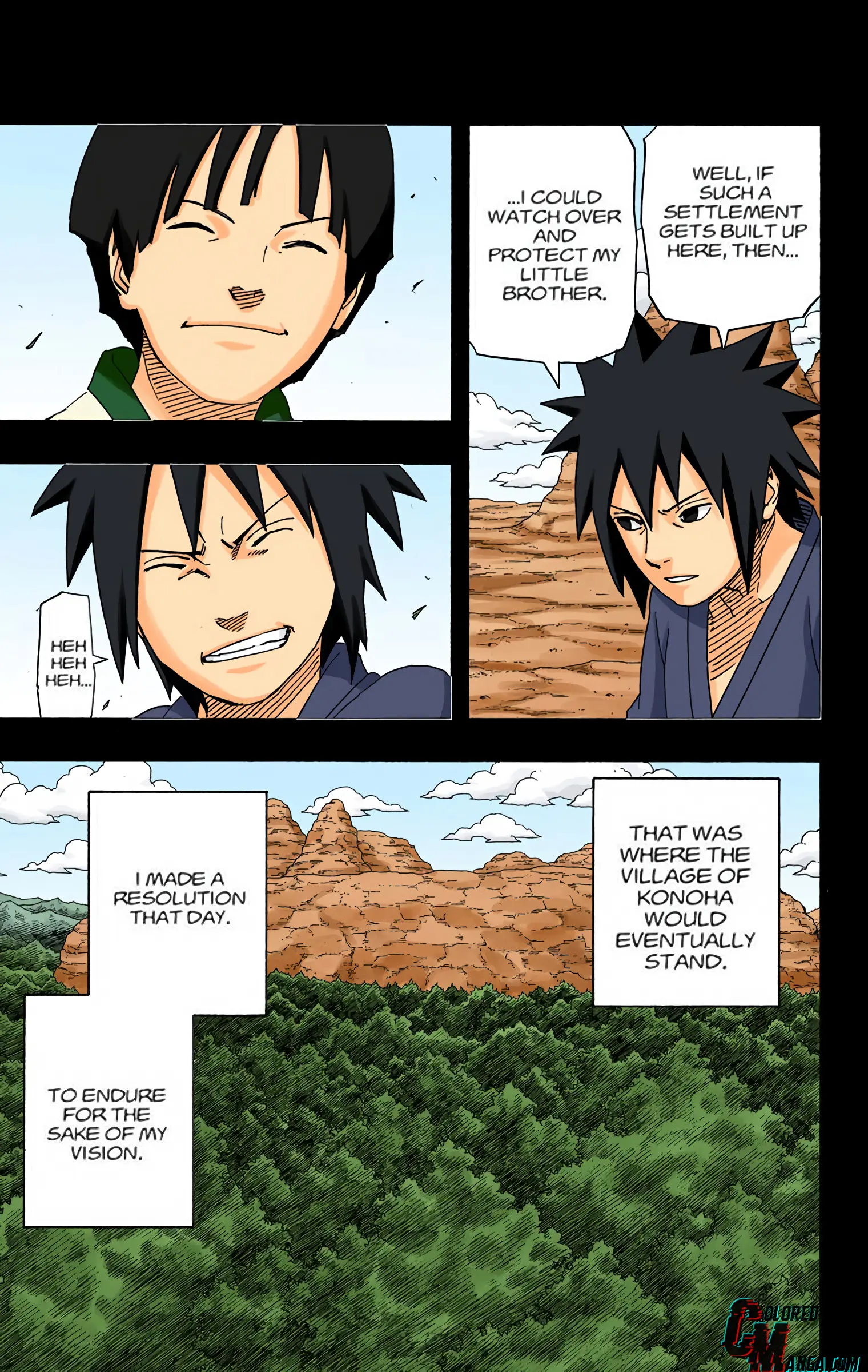 Naruto Colored Manga Online, chapter 623, page 9