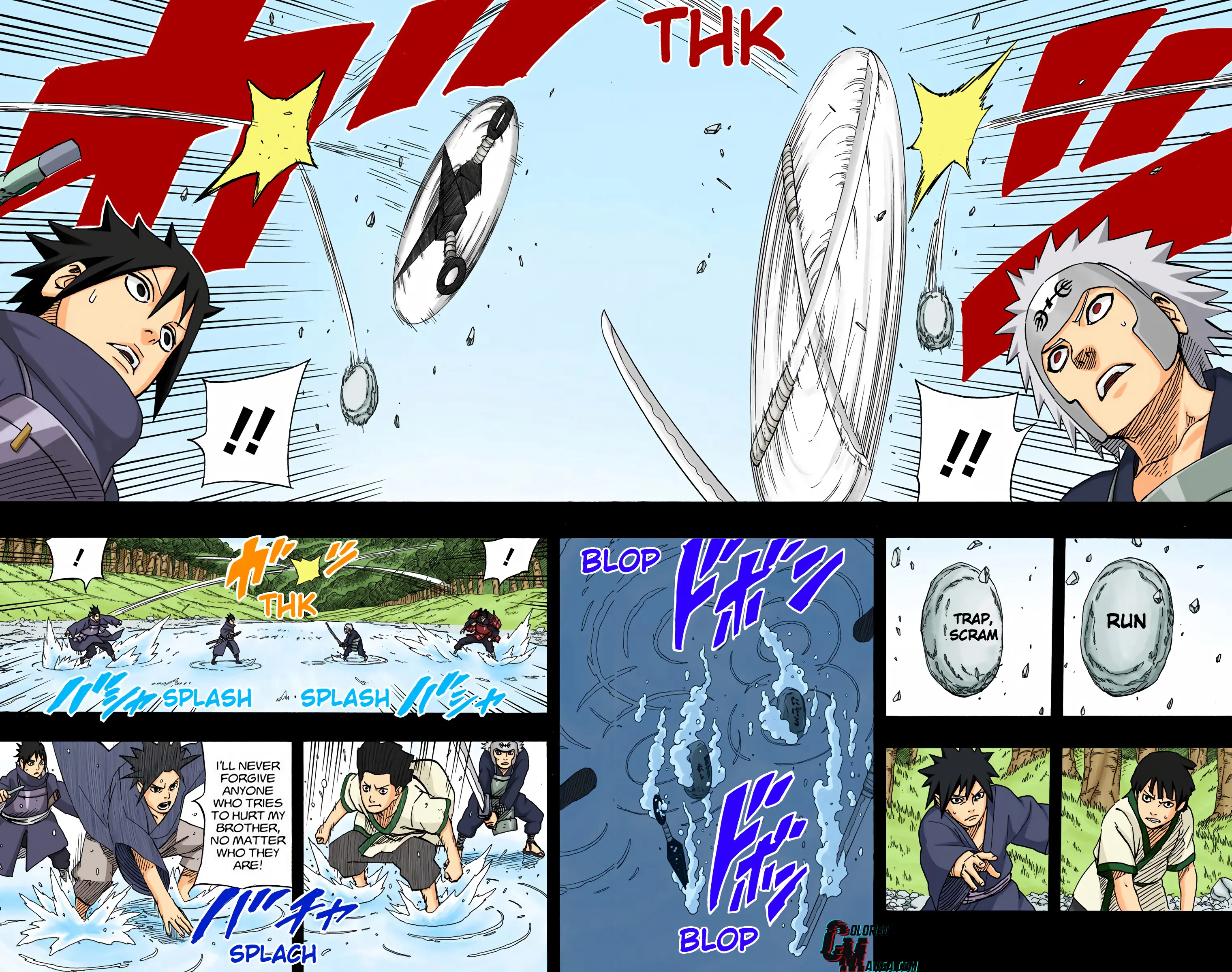 Naruto Colored Manga Online, chapter 624, page 4
