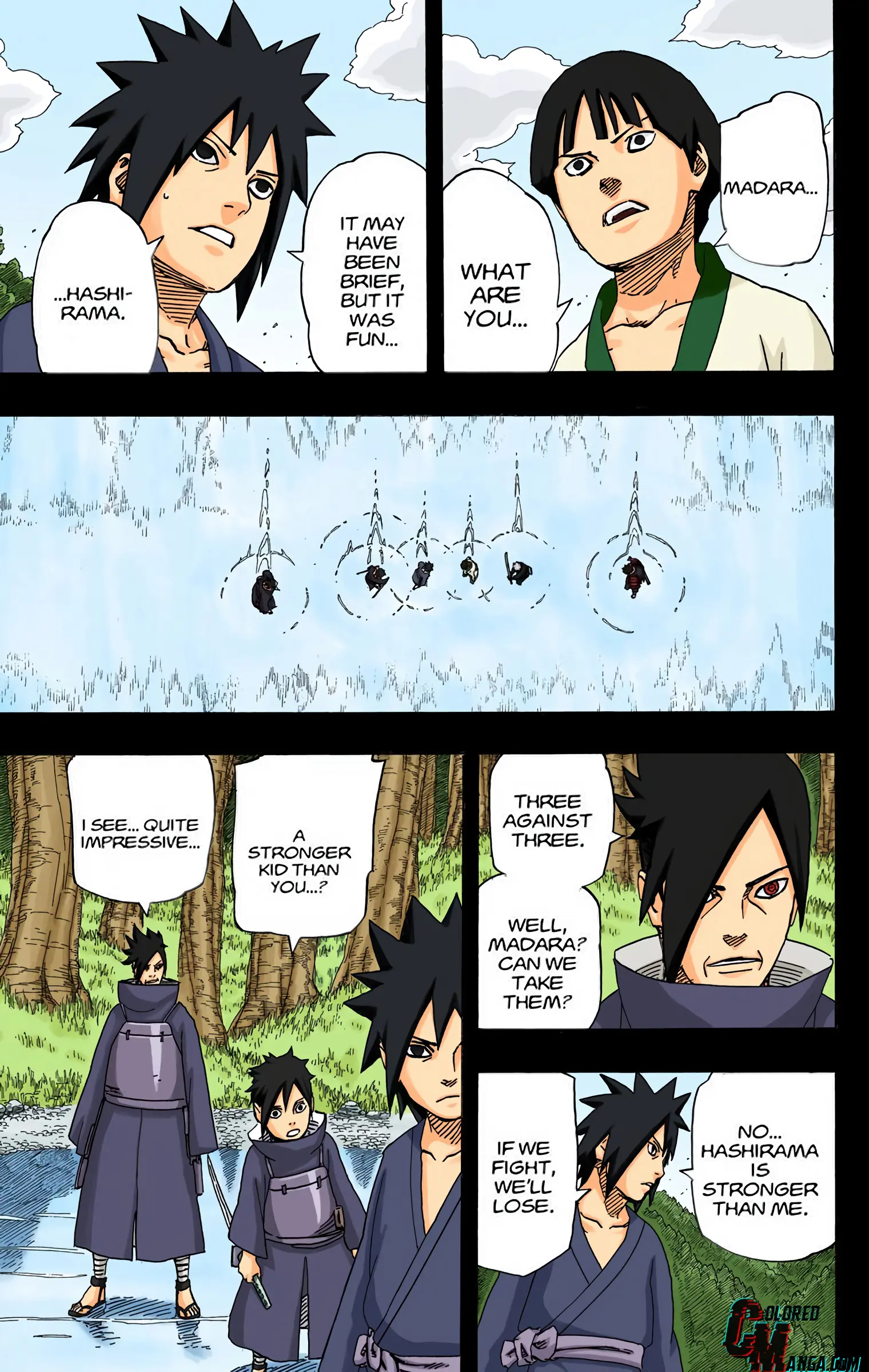 Naruto Colored Manga Online, chapter 624, page 6