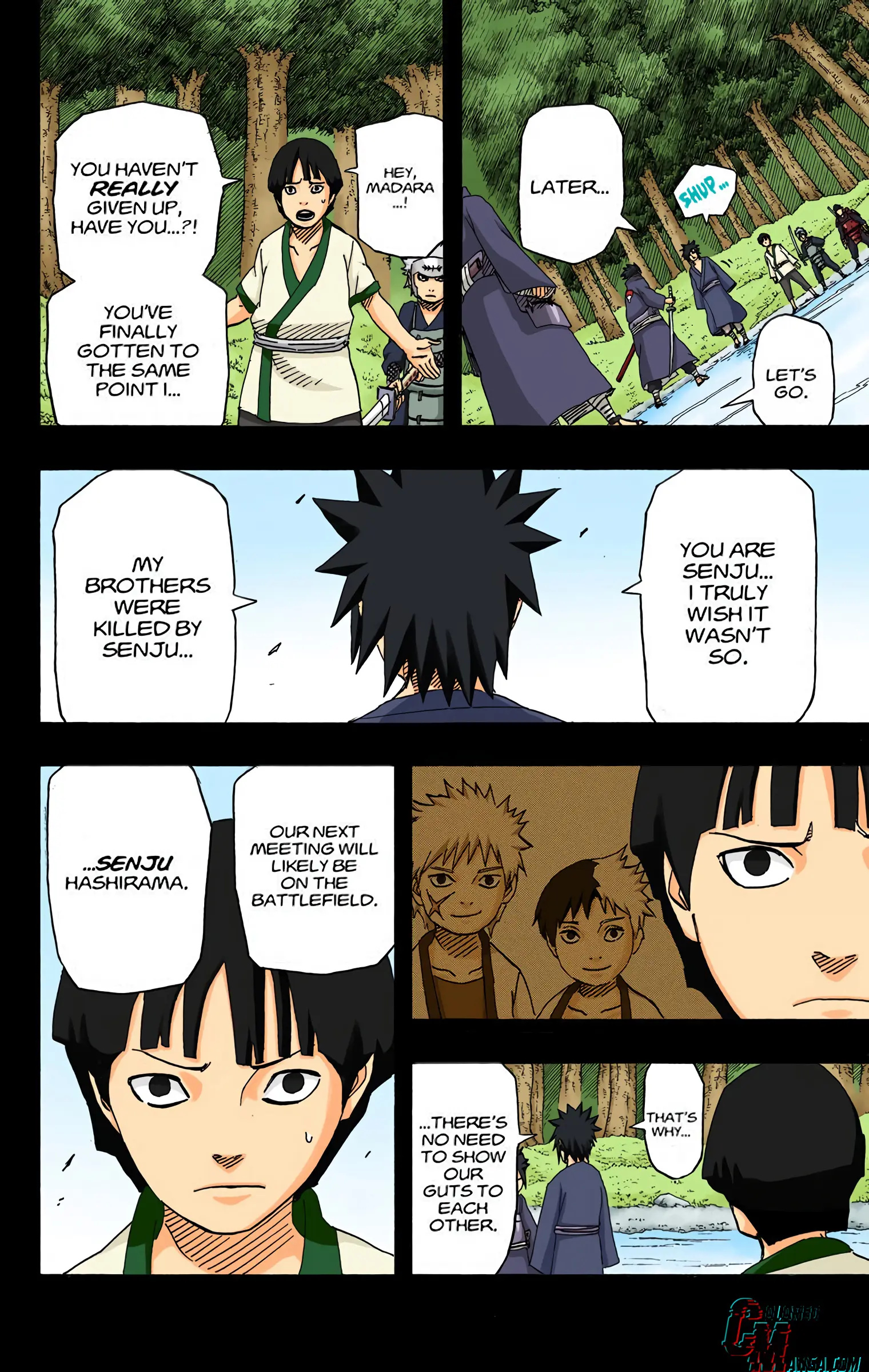 Naruto Colored Manga Online, chapter 624, page 7
