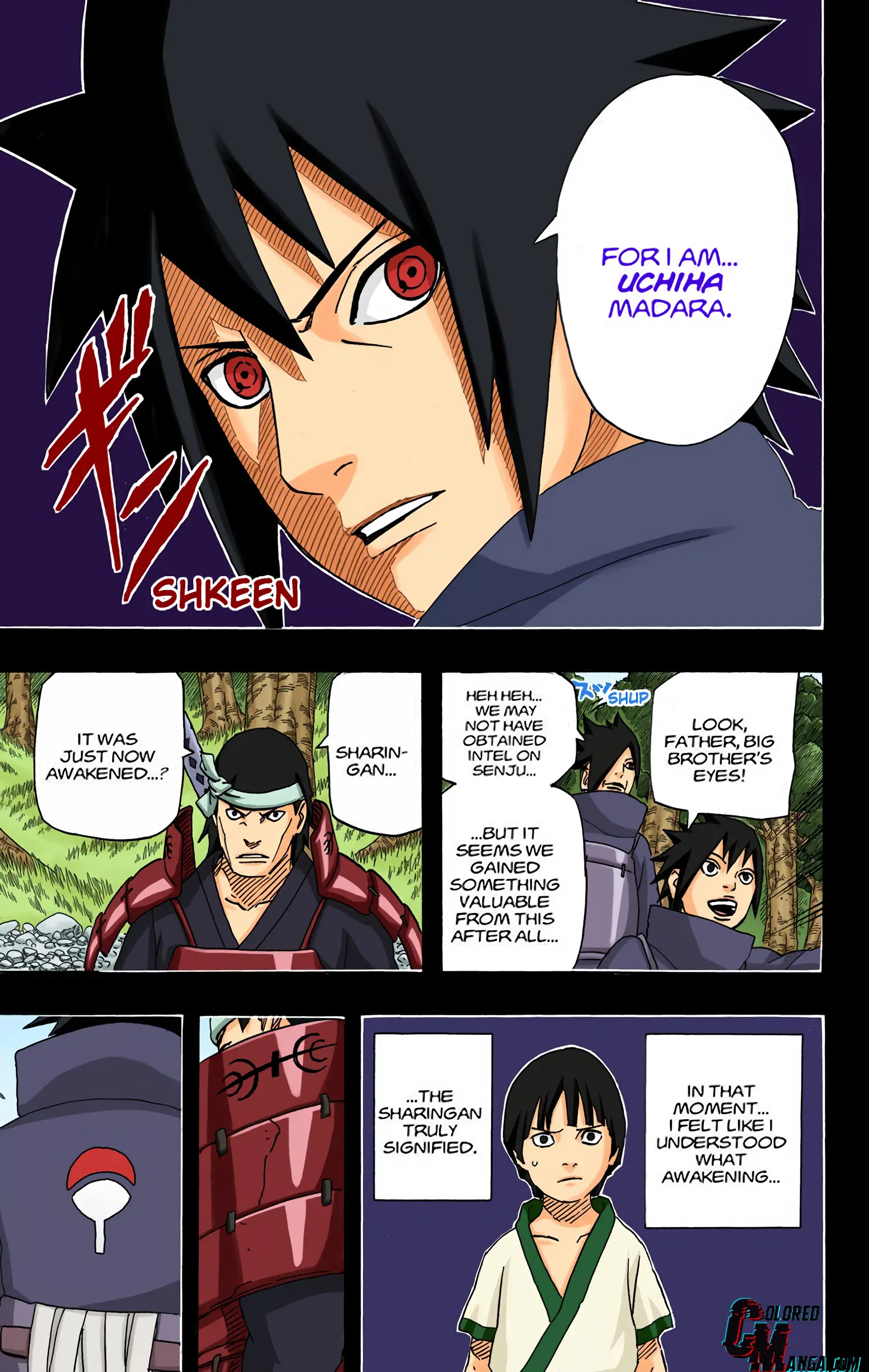 Naruto Colored Manga Online, chapter 624, page 8