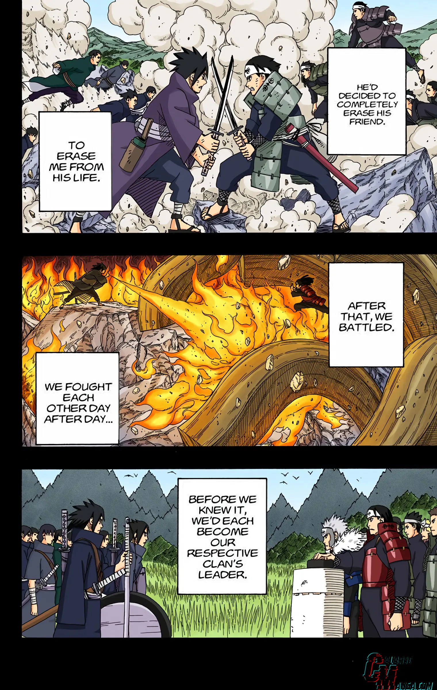Naruto Colored Manga Online, chapter 624, page 9