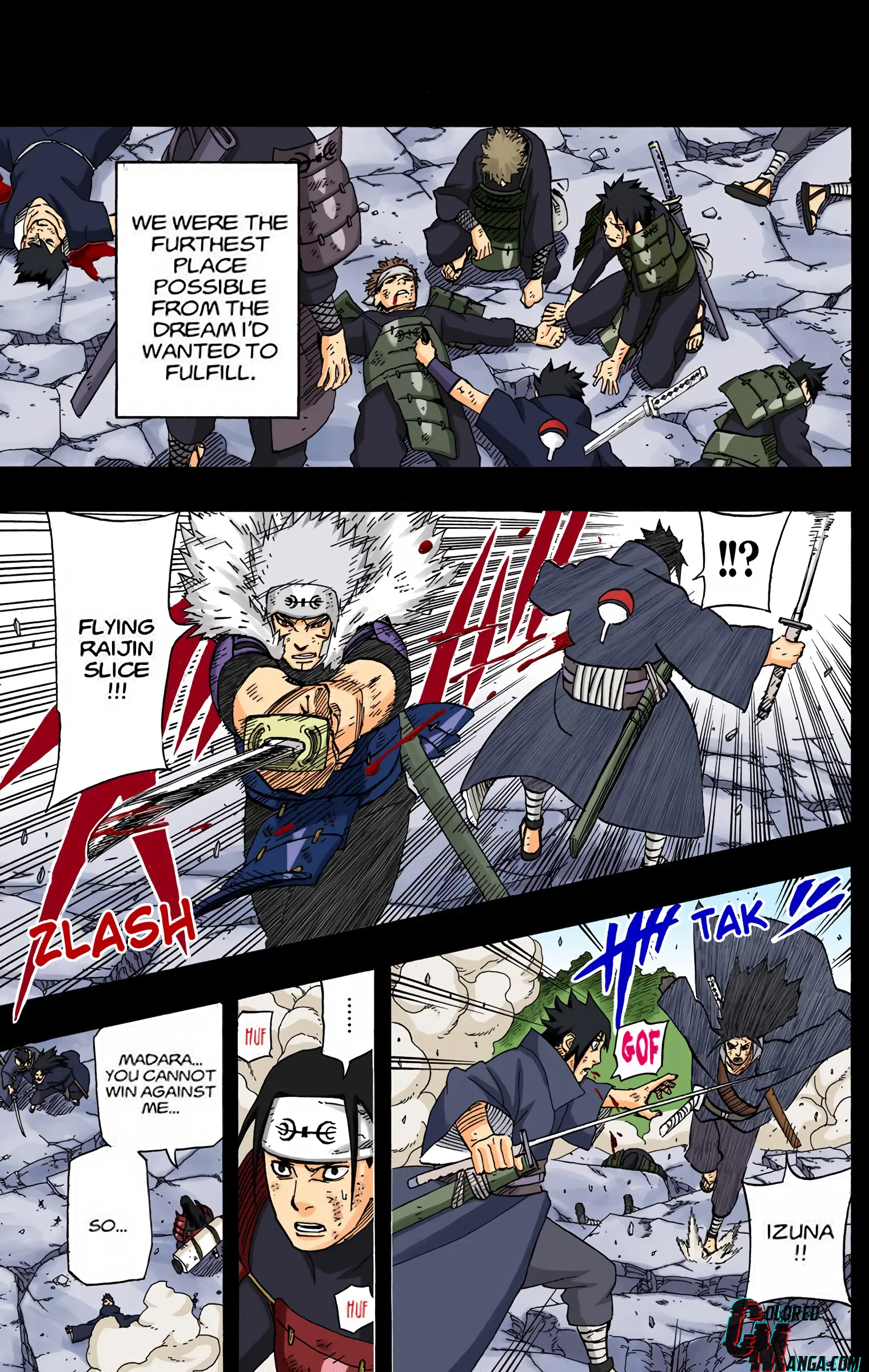 Naruto Colored Manga Online, chapter 624, page 10