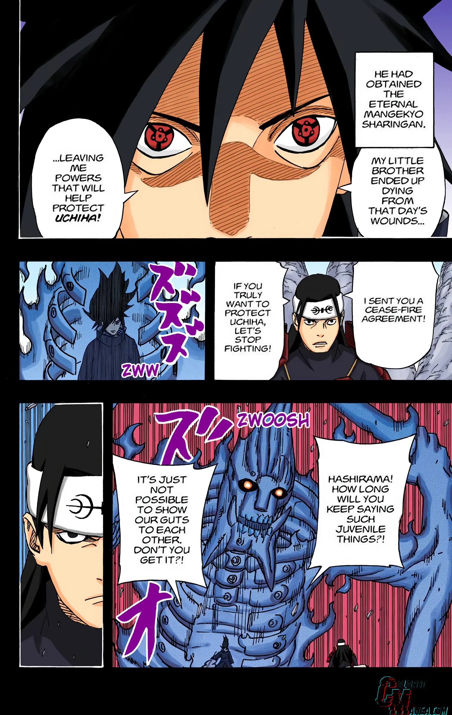 Naruto Colored Manga Online, chapter 624, page 13