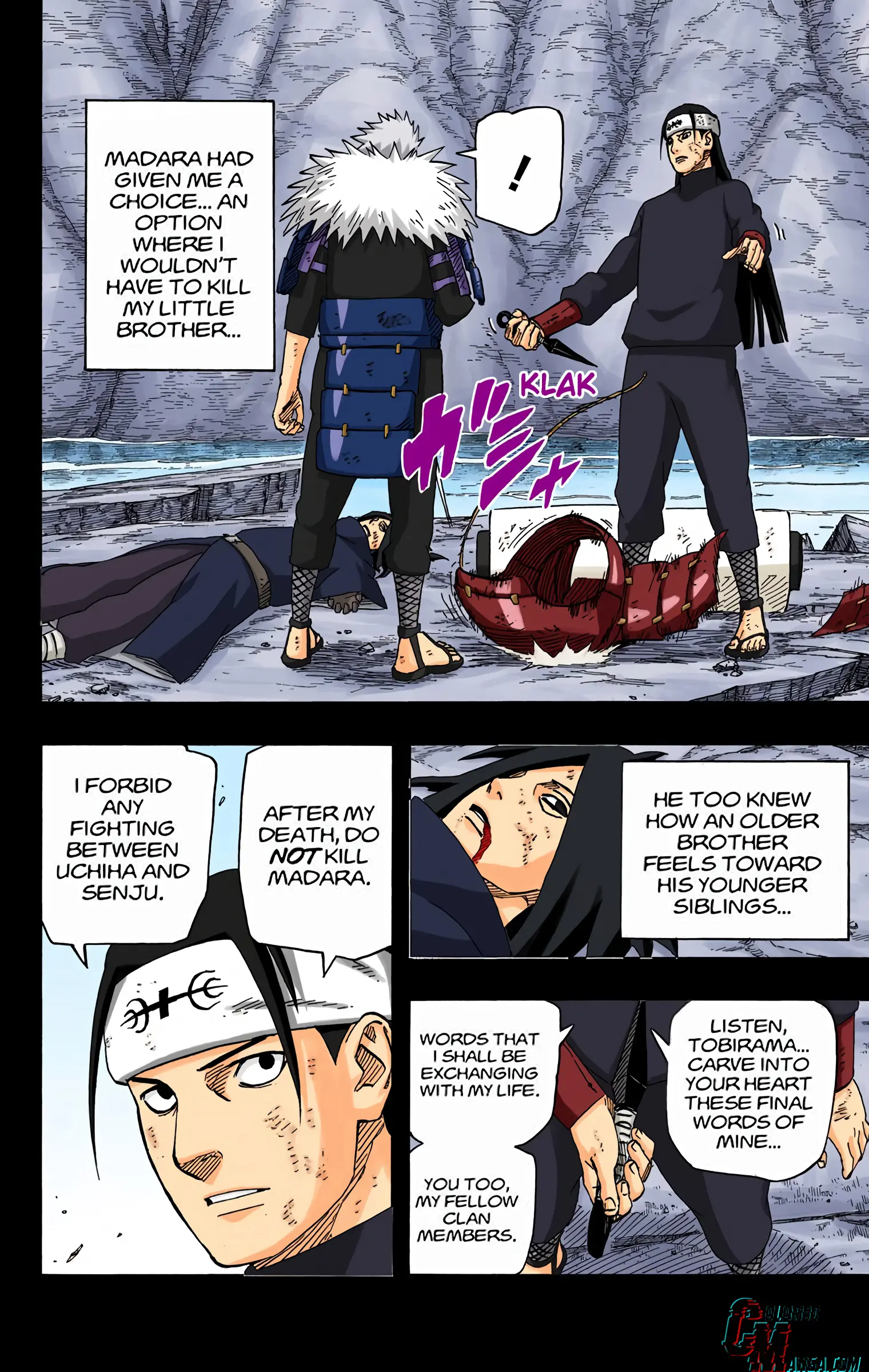 Naruto Colored Manga Online, chapter 625, page 2