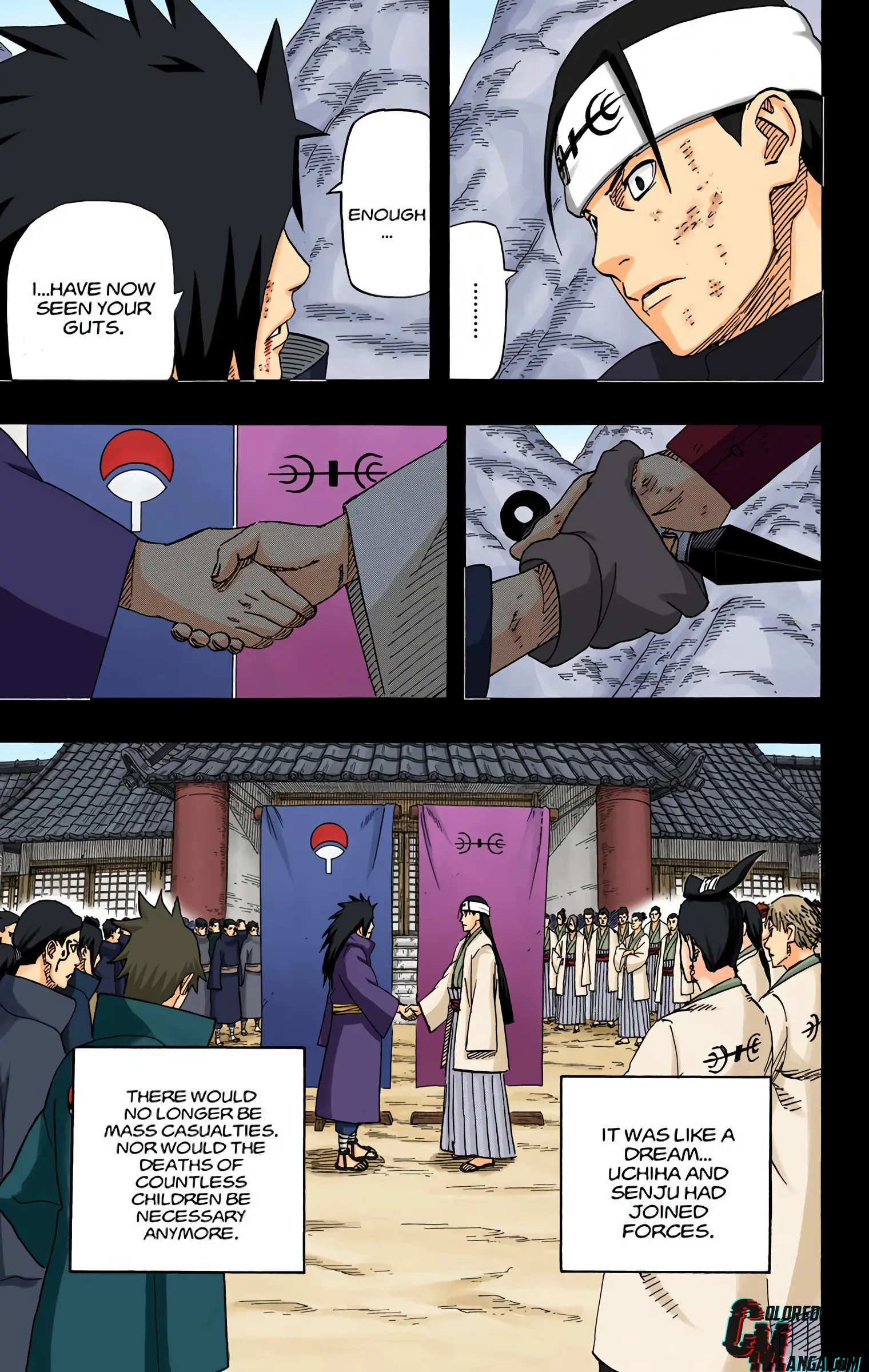 Naruto Colored Manga Online, chapter 625, page 5