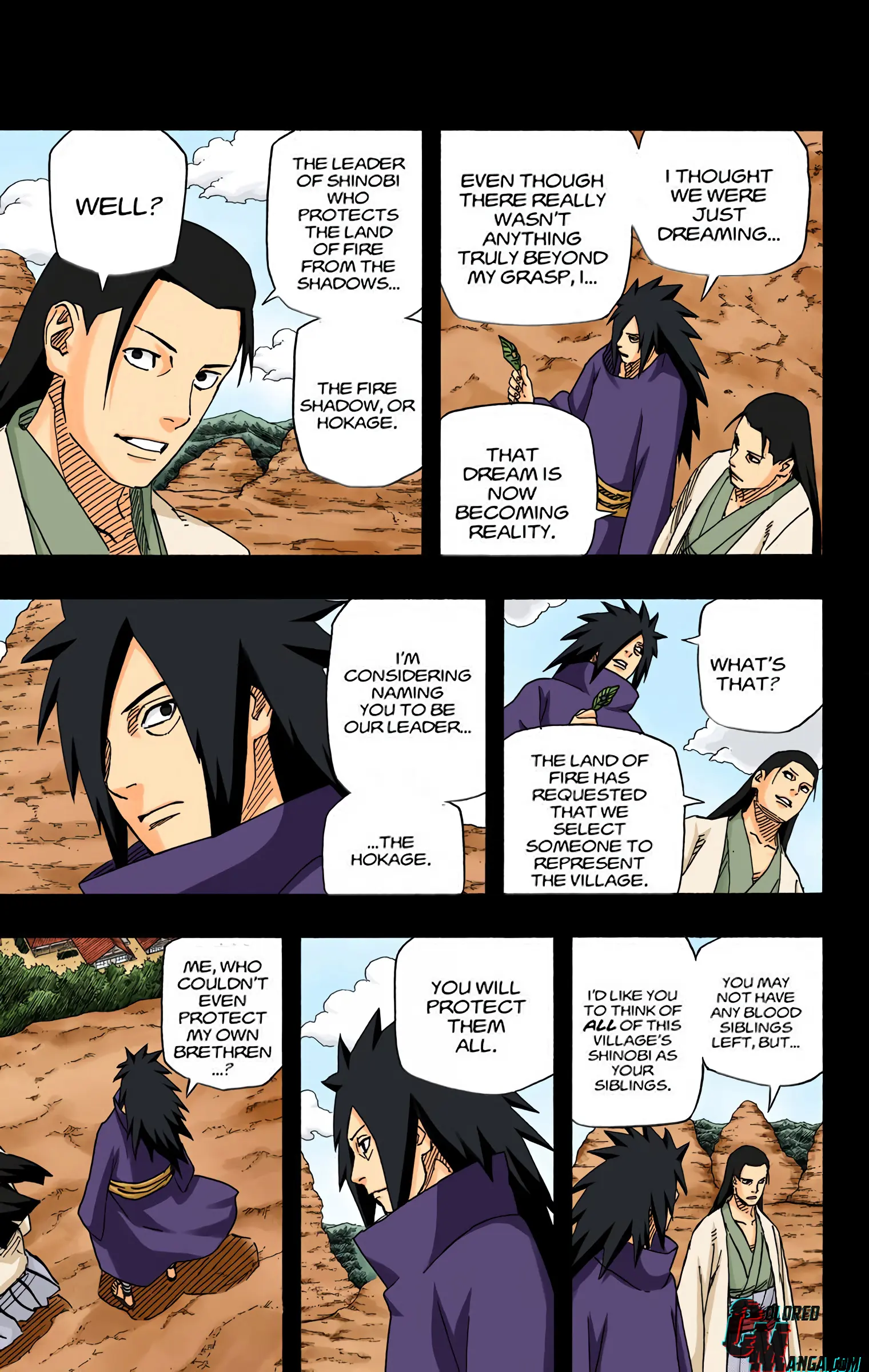 Naruto Colored Manga Online, chapter 625, page 7