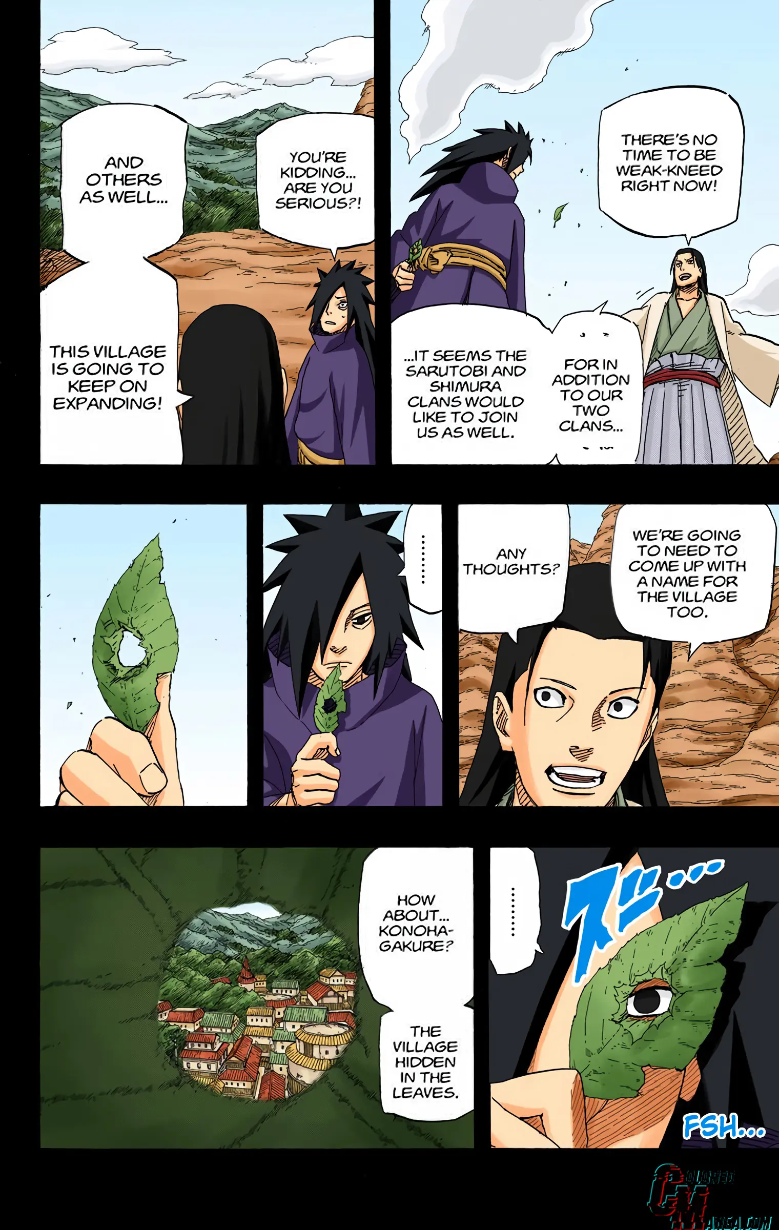 Naruto Colored Manga Online, chapter 625, page 8