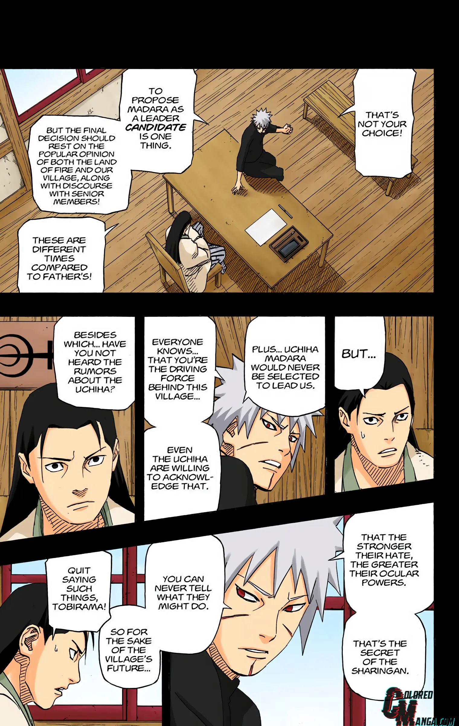 Naruto Colored Manga Online, chapter 625, page 11