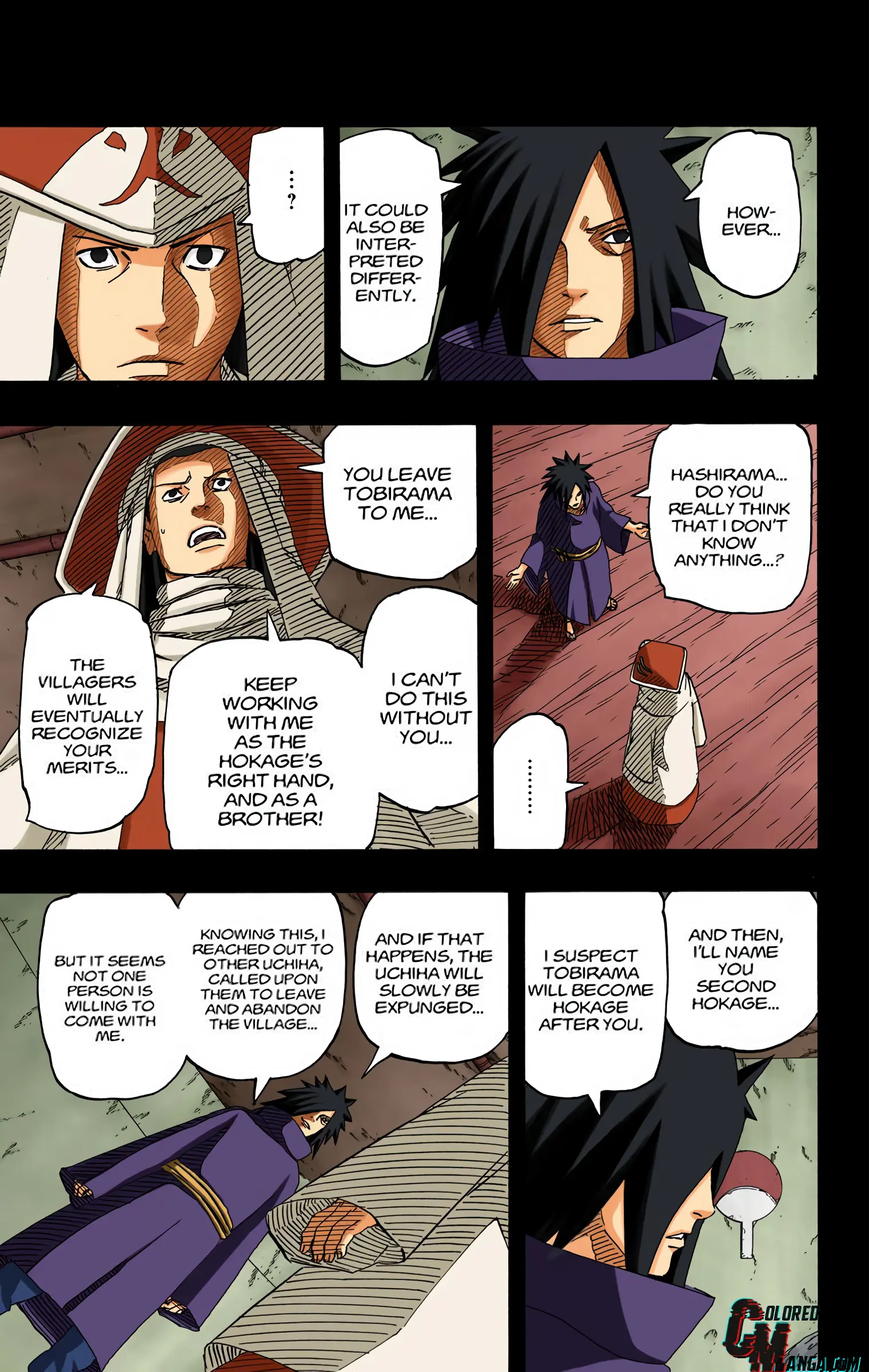 Naruto Colored Manga Online, chapter 625, page 15