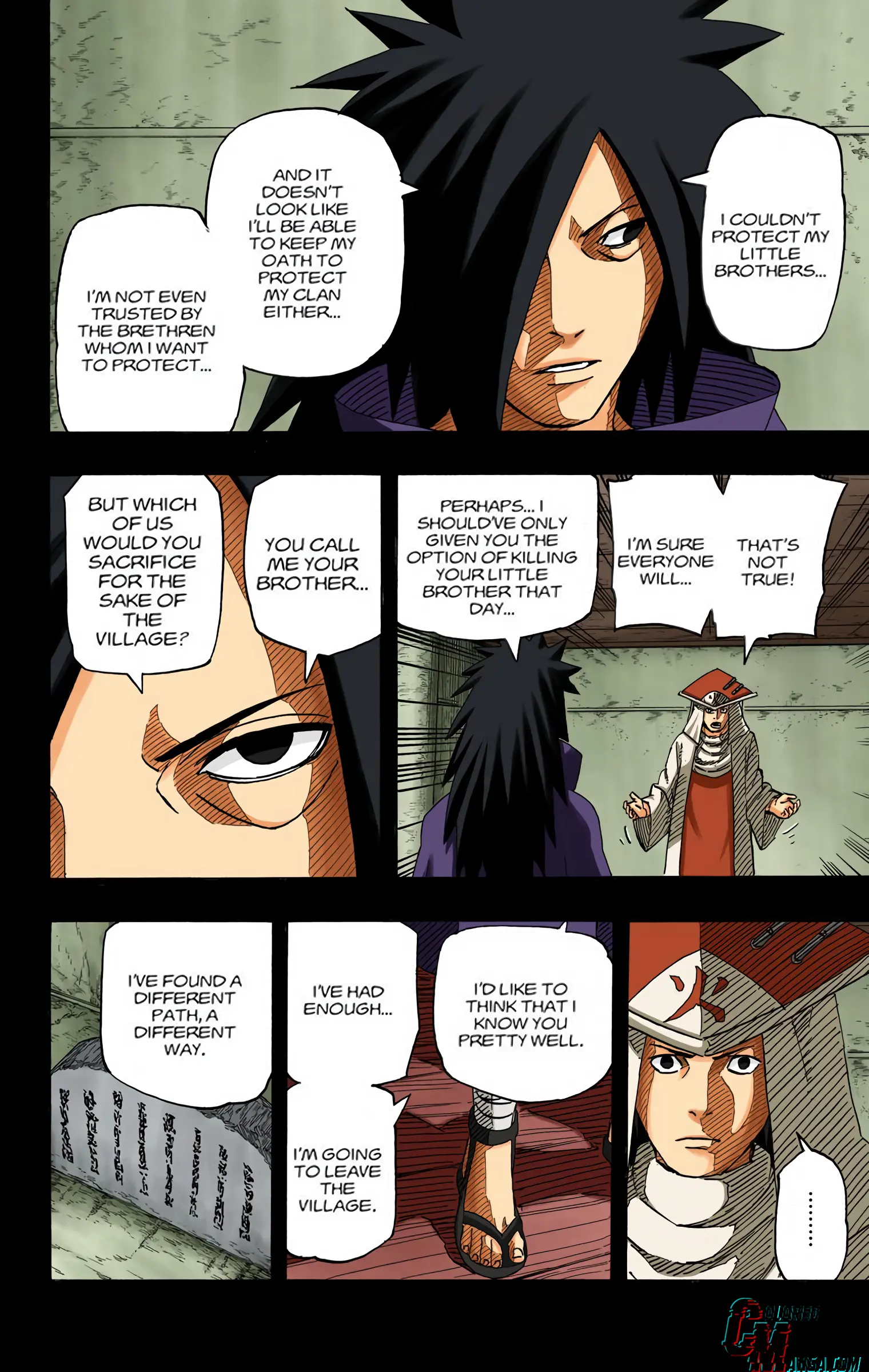 Naruto Colored Manga Online, chapter 625, page 16