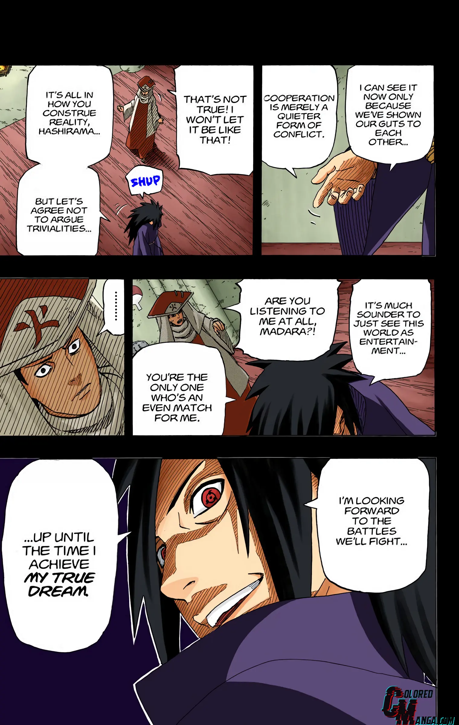 Naruto Colored Manga Online, chapter 625, page 17
