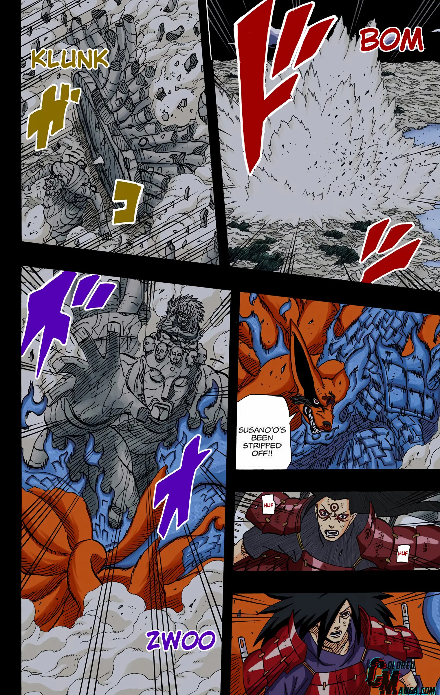 Naruto Colored Manga Online, chapter 626, page 5