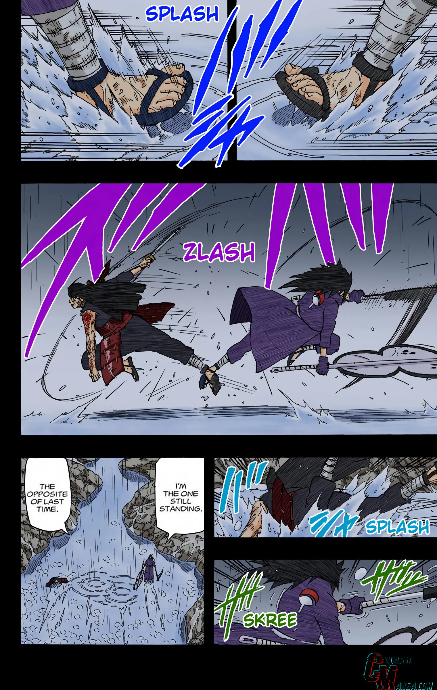 Naruto Colored Manga Online, chapter 626, page 9