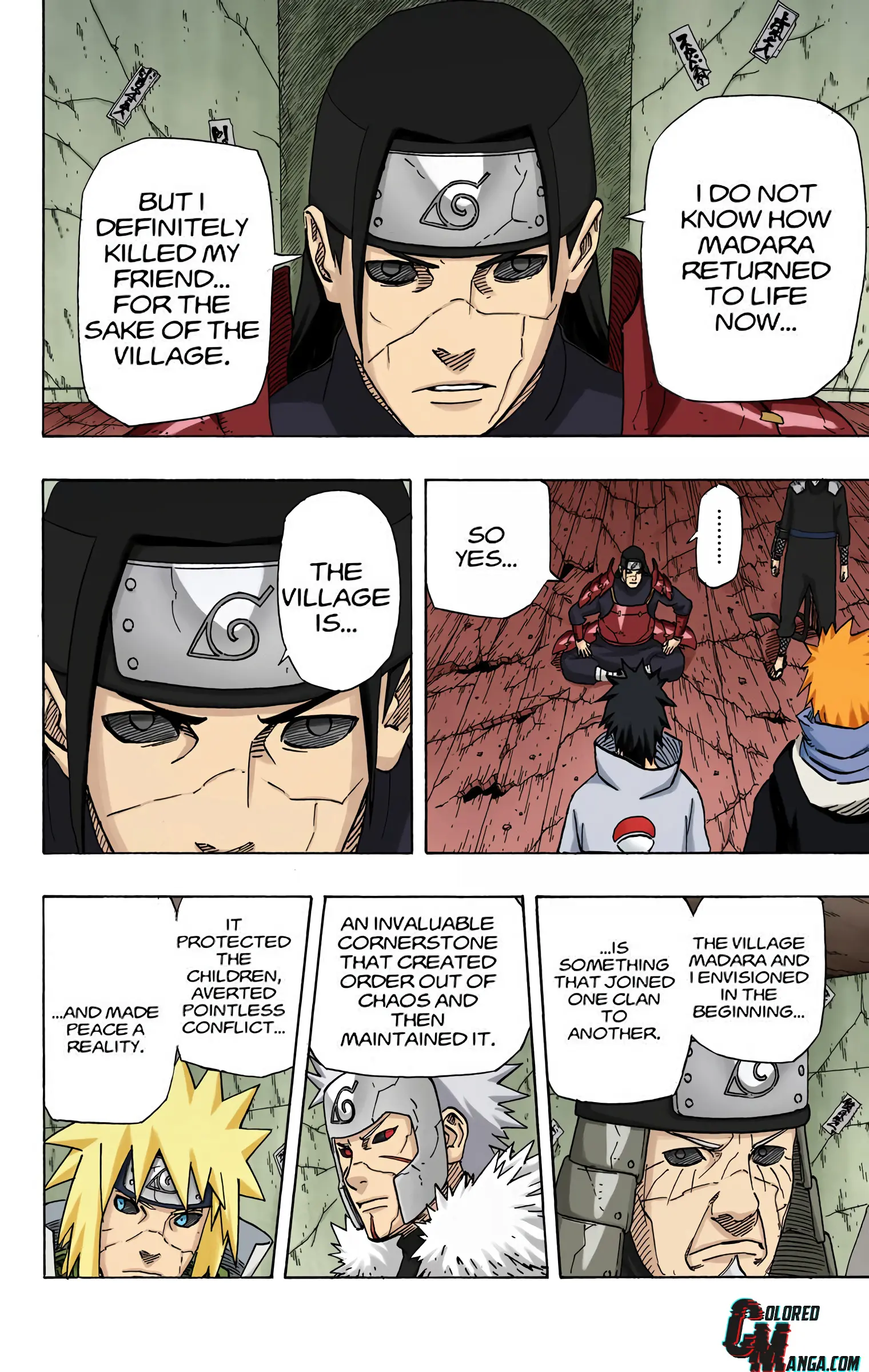 Naruto Colored Manga Online, chapter 626, page 15
